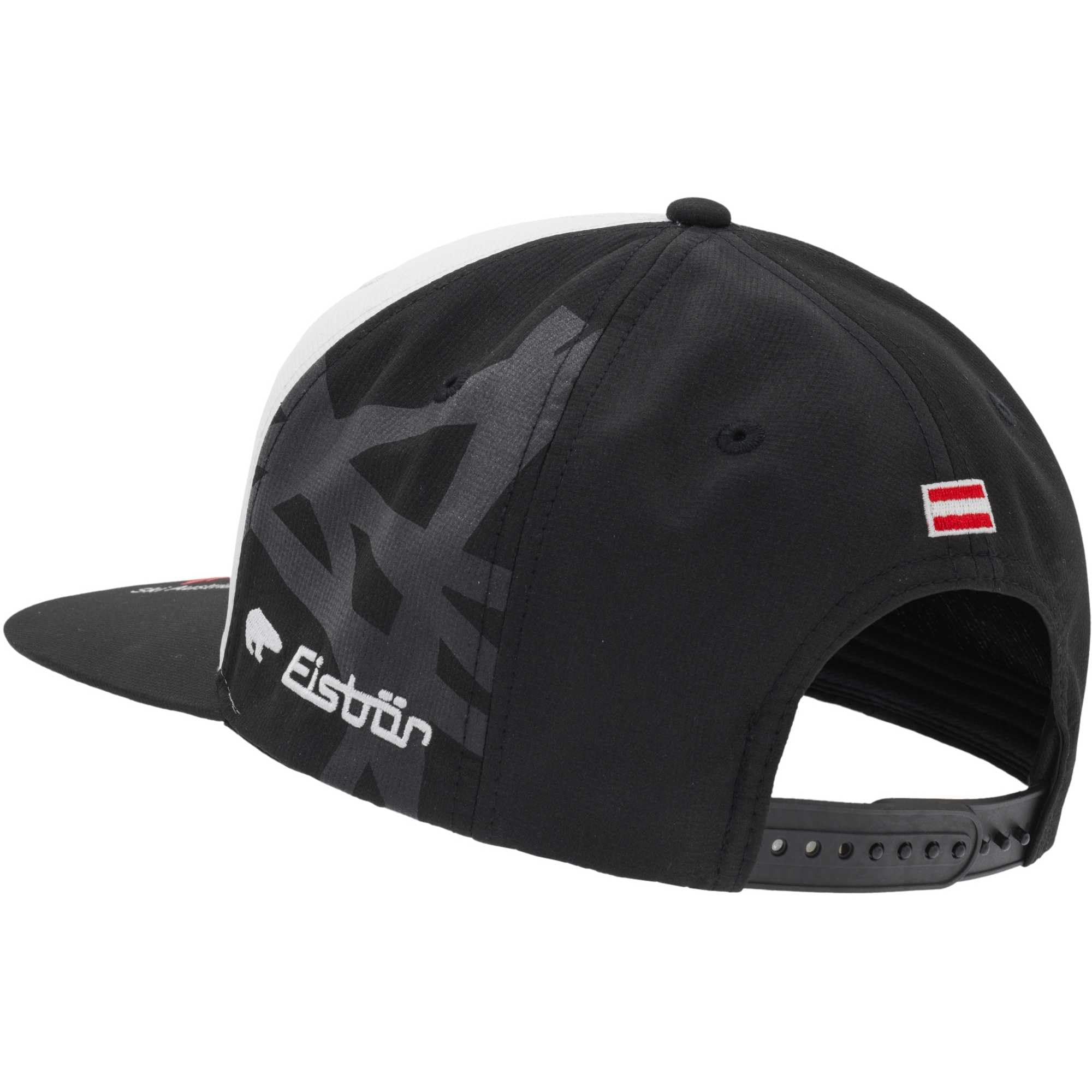 eisb-r-rato-cap-ska-snapback-cap-schwarz-wei-ski-austria image 3