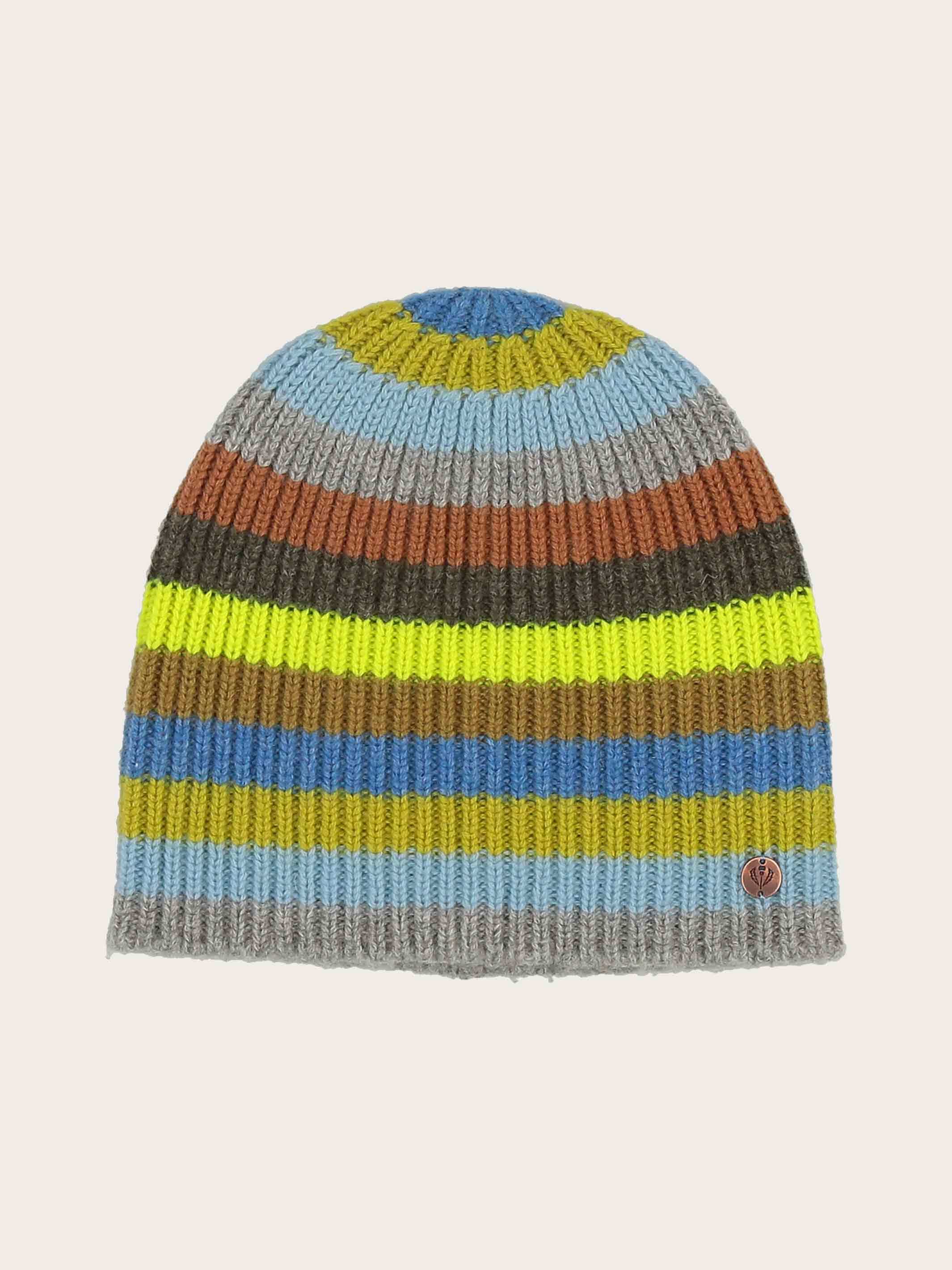 fraas-gestreifte-strickm-tze-aus-reiner-wolle-21-x-23-cm-damen-m-tze-gerippt image 2