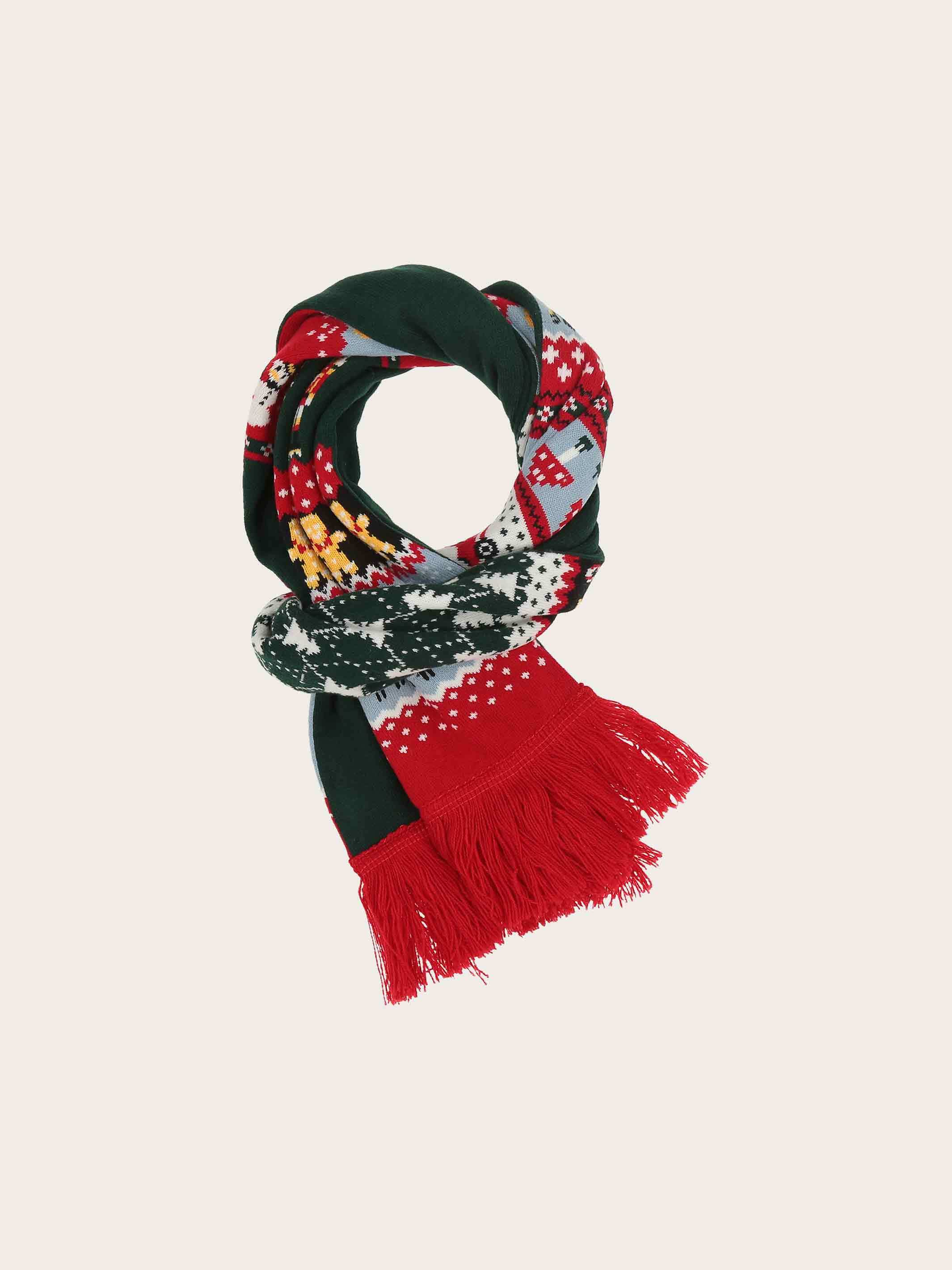 fraas-strickschal-mit-weihnachts-motiv-18-x-171-cm image 3