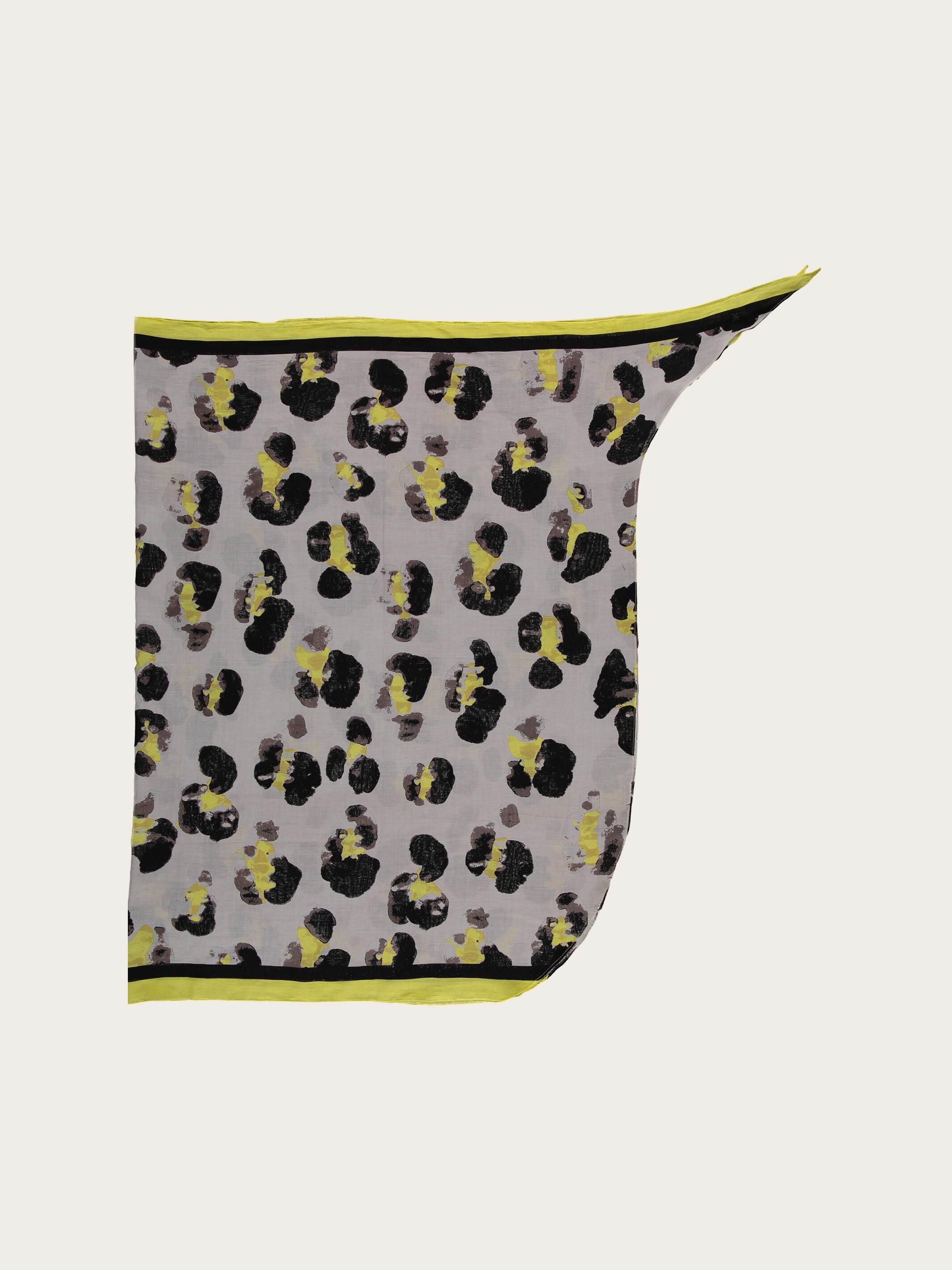 fraas-pareo-mit-leo-print-aus-reiner-baumwolle-strandtuch-108-x-218-cm image 2