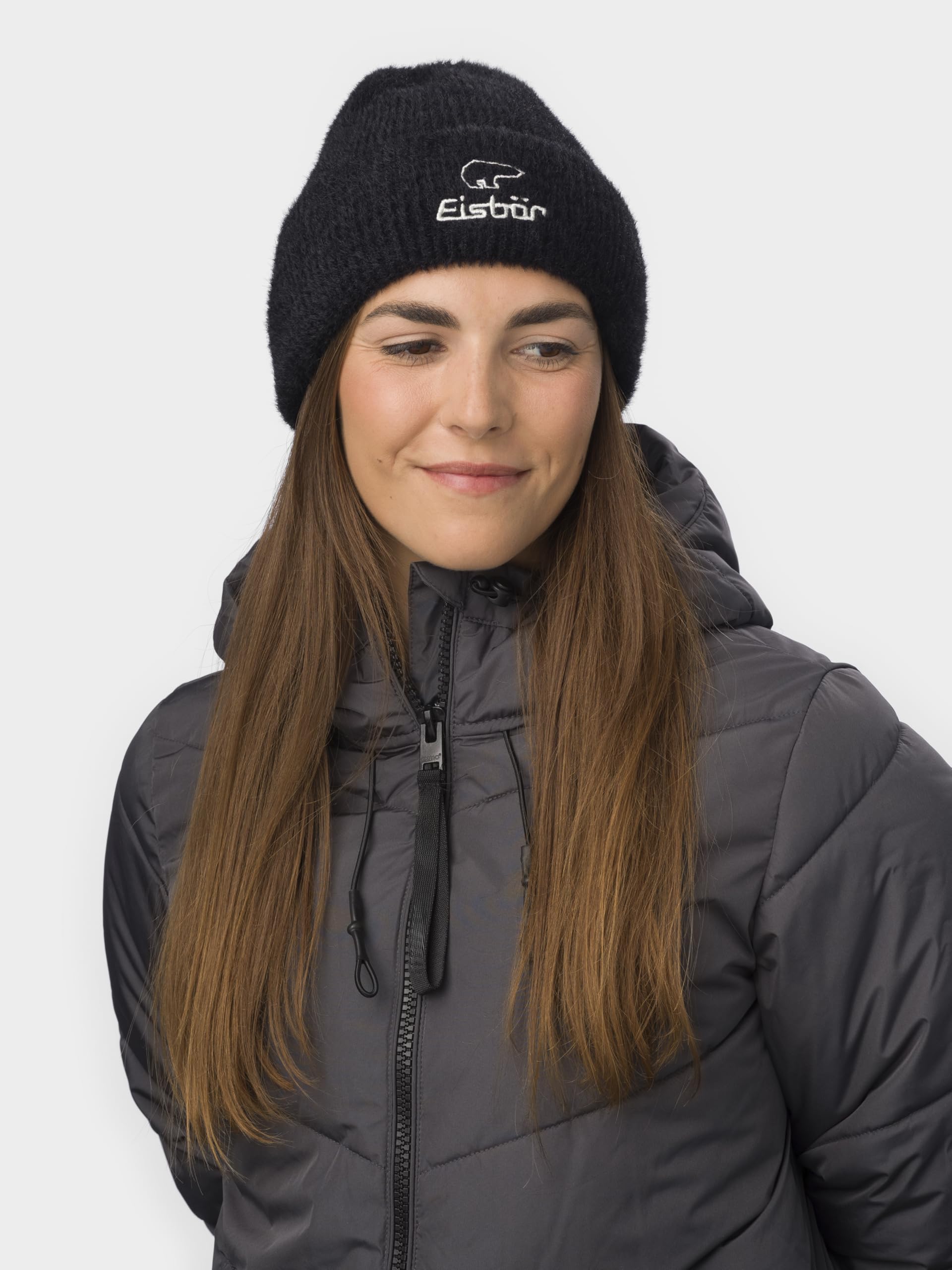 eisb-r-mana-beanie-unisex-mit-umschlag-teddy-fisherman-m-tze image 3