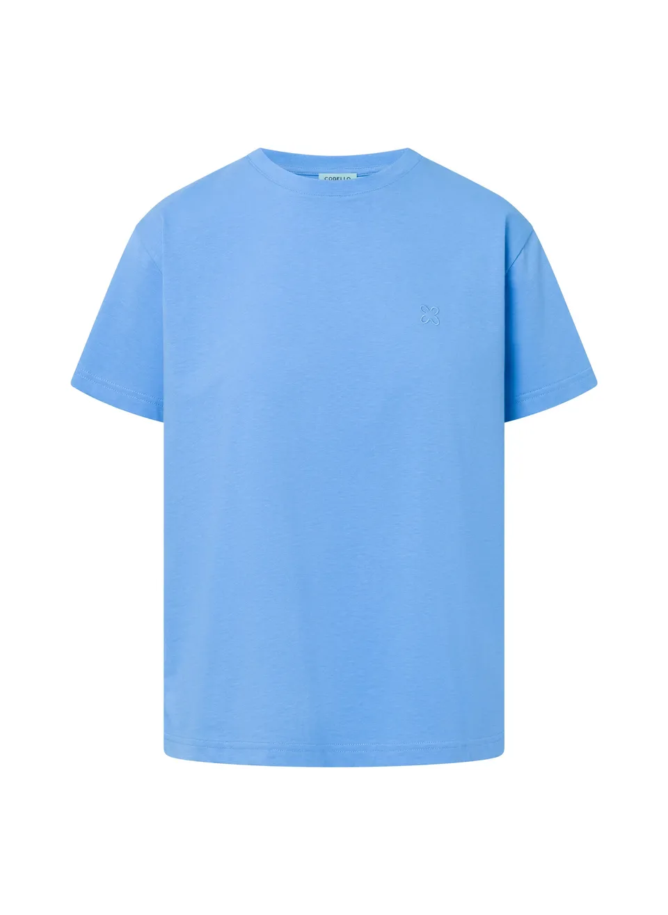 codello-t-shirt-aus-baumwolle-hellblau-damen image 1