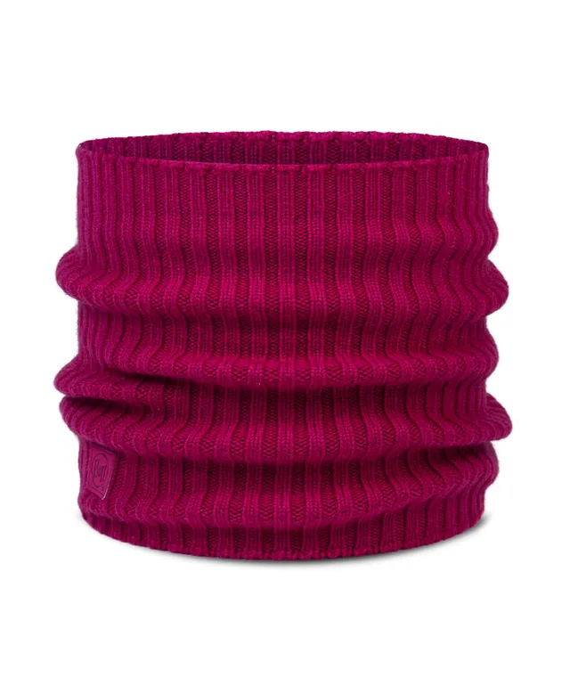 buff-neck-gaiter-knitted-neckwear-unisex-rippenstrick-merinowolle-neckwarmer image 1