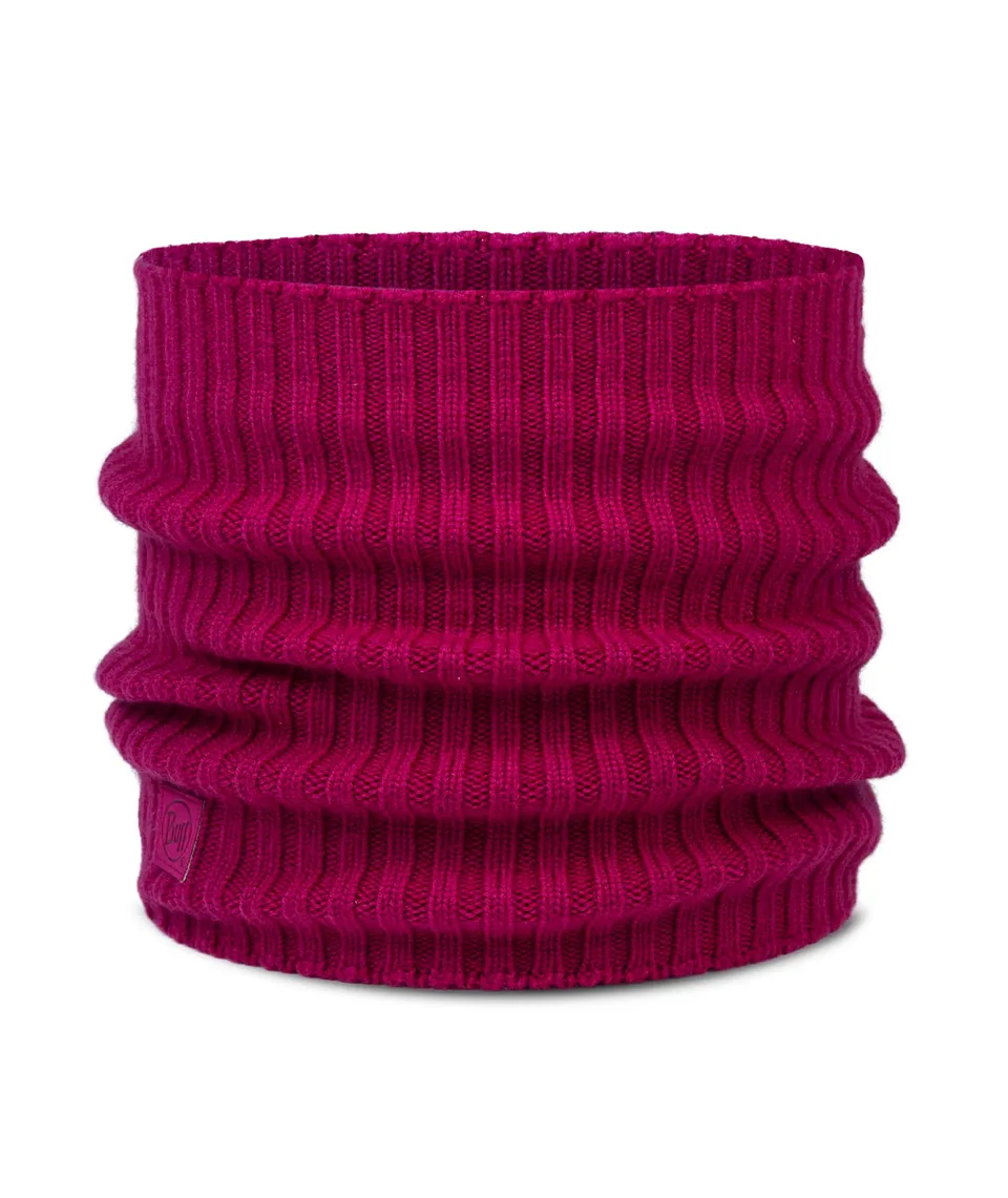 buff-neck-gaiter-knitted-neckwear-unisex-rippenstrick-merinowolle-neckwarmer image 1