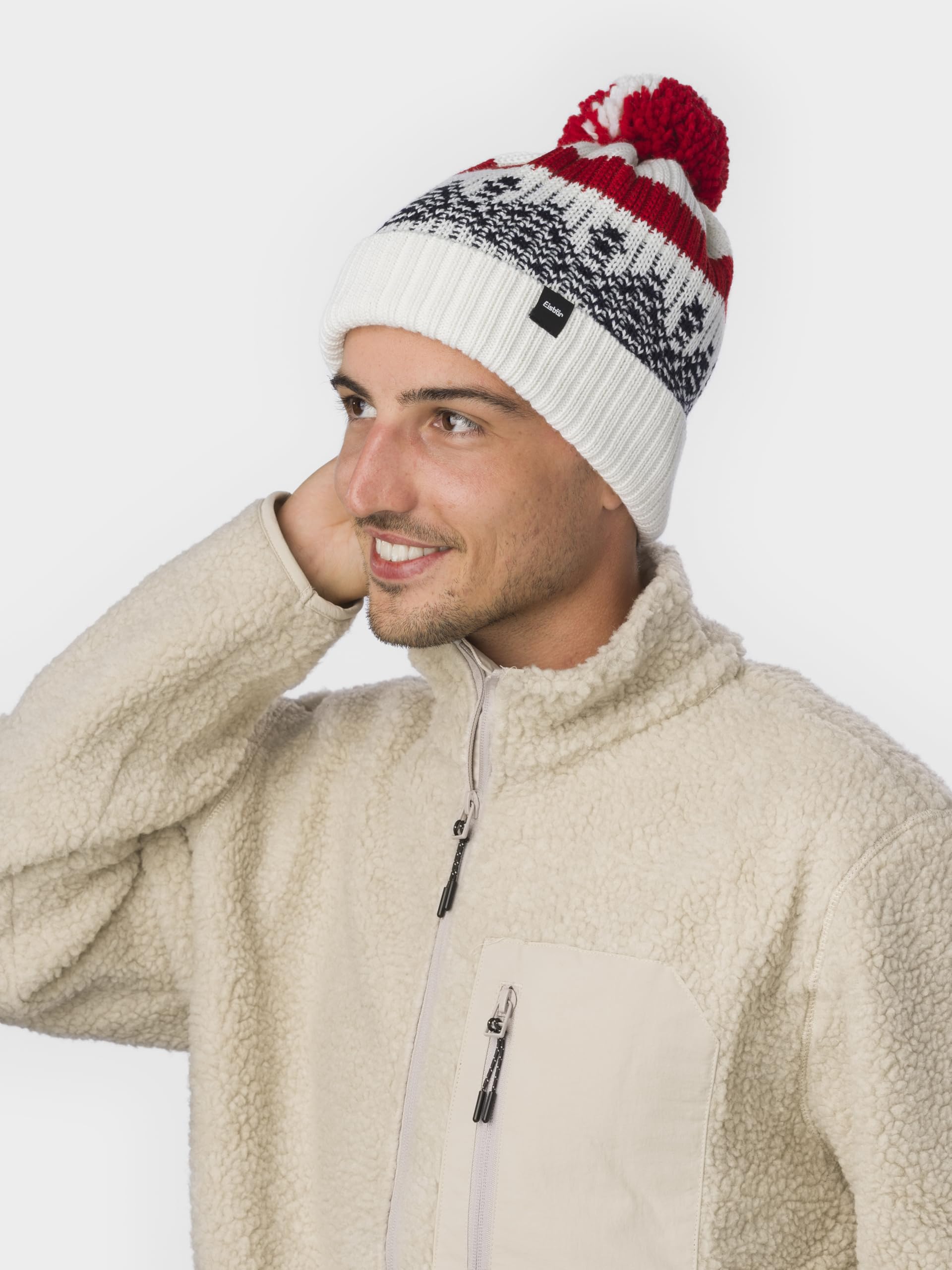 eisb-r-norrak-pompon-merino-bommelm-tze-wei-unisex-mit-fleece image 6