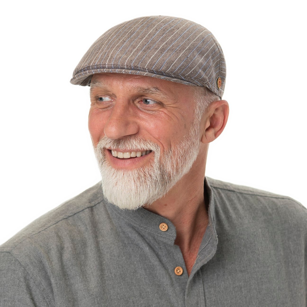 mayser-sidney-paros-stripes-flatcap-herren image 1