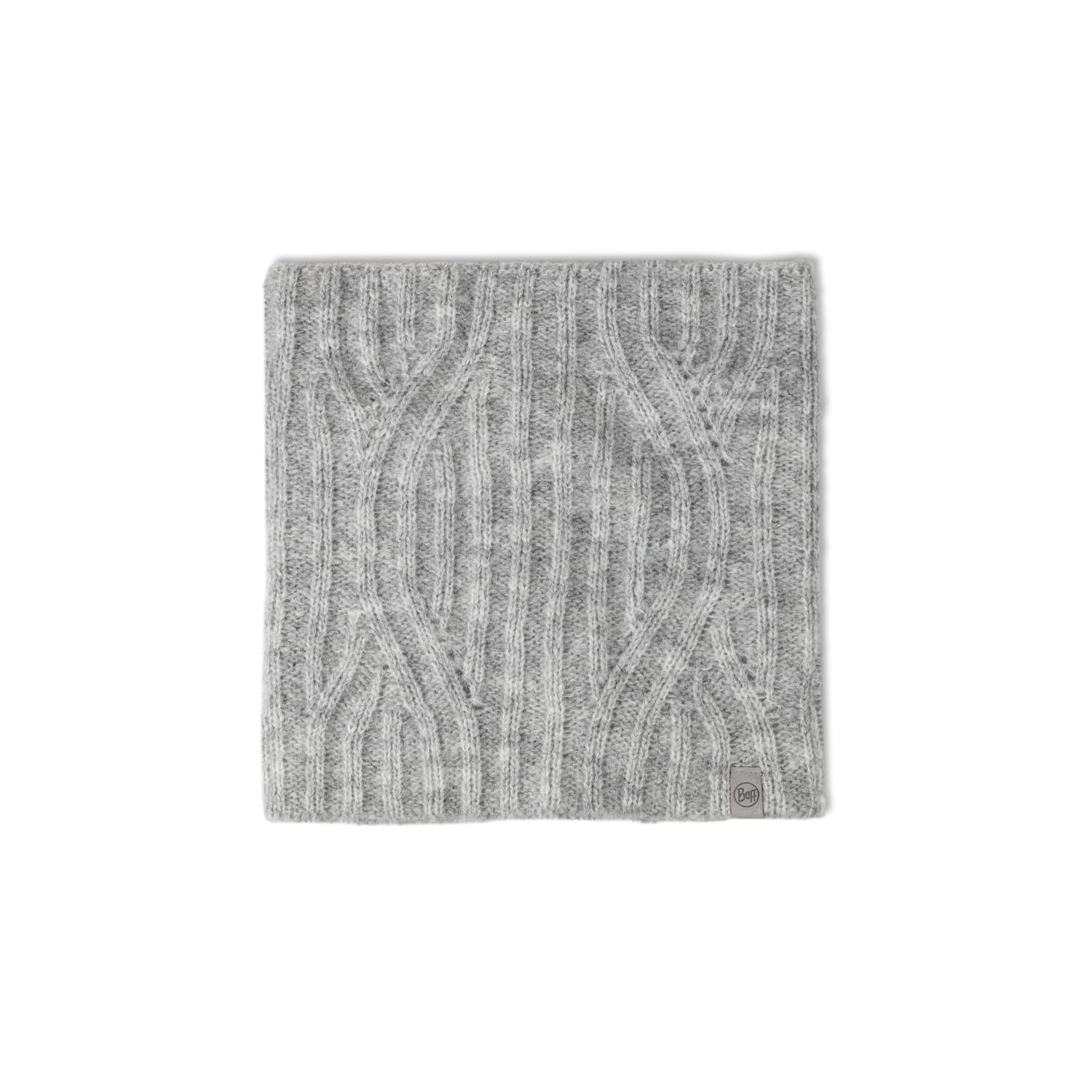 buff-strick-schlauchschal-grau-unisex-erwachsene image 2