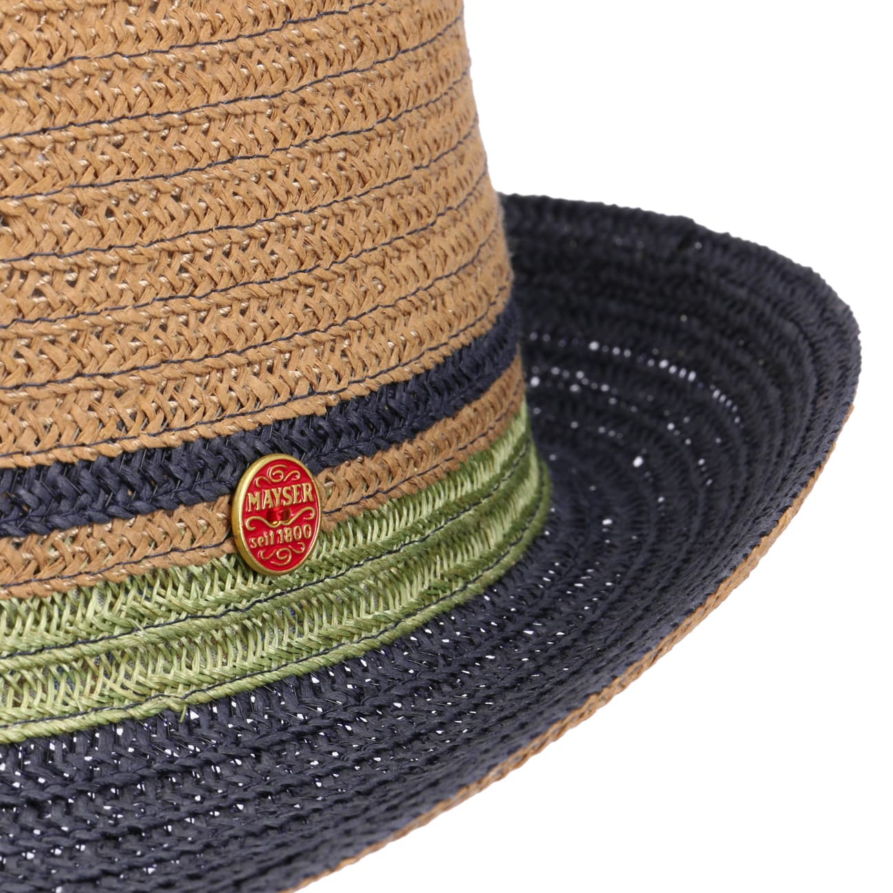 mayser-tricolour-trilby-strohhut-herren-sommerhut-aus-papierstroh image 4