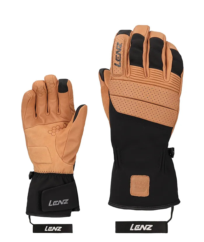 lenz-skihandschuhe-herren-fingerhandschuh-ziegenleder image 4