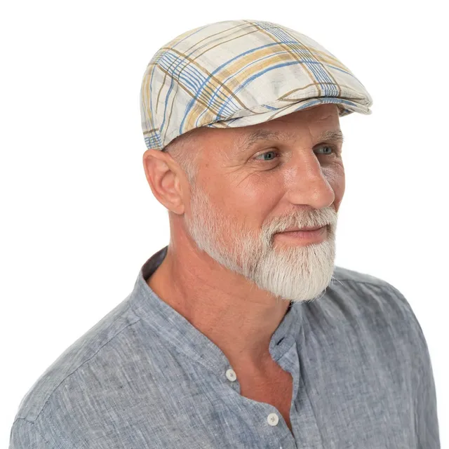 mayser-sidney-amsterdam-check-flatcap-schieberm-tze image 1