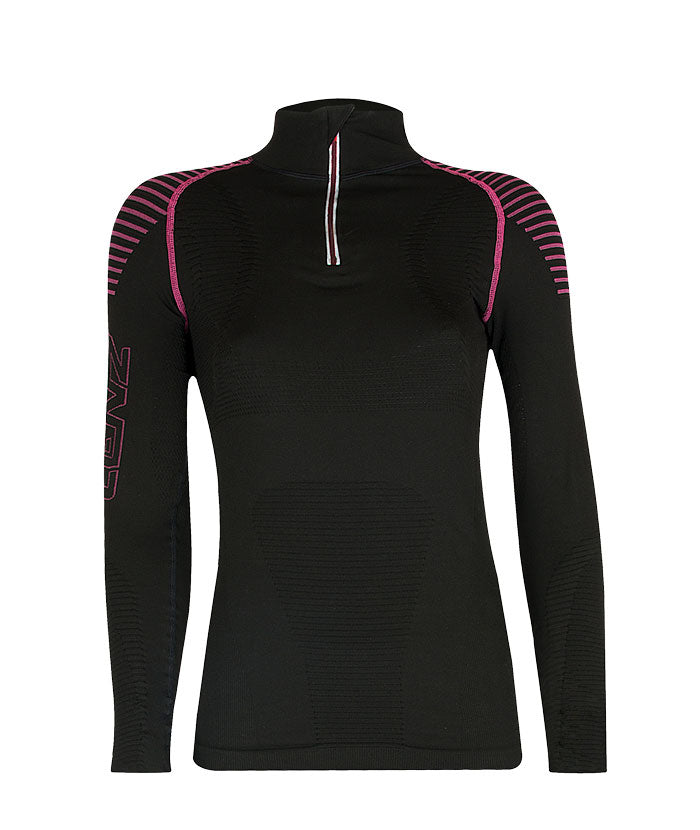 lenz-longsleeve-women-compression-3-0-zip-damen-kompressions-longsleeve image 1