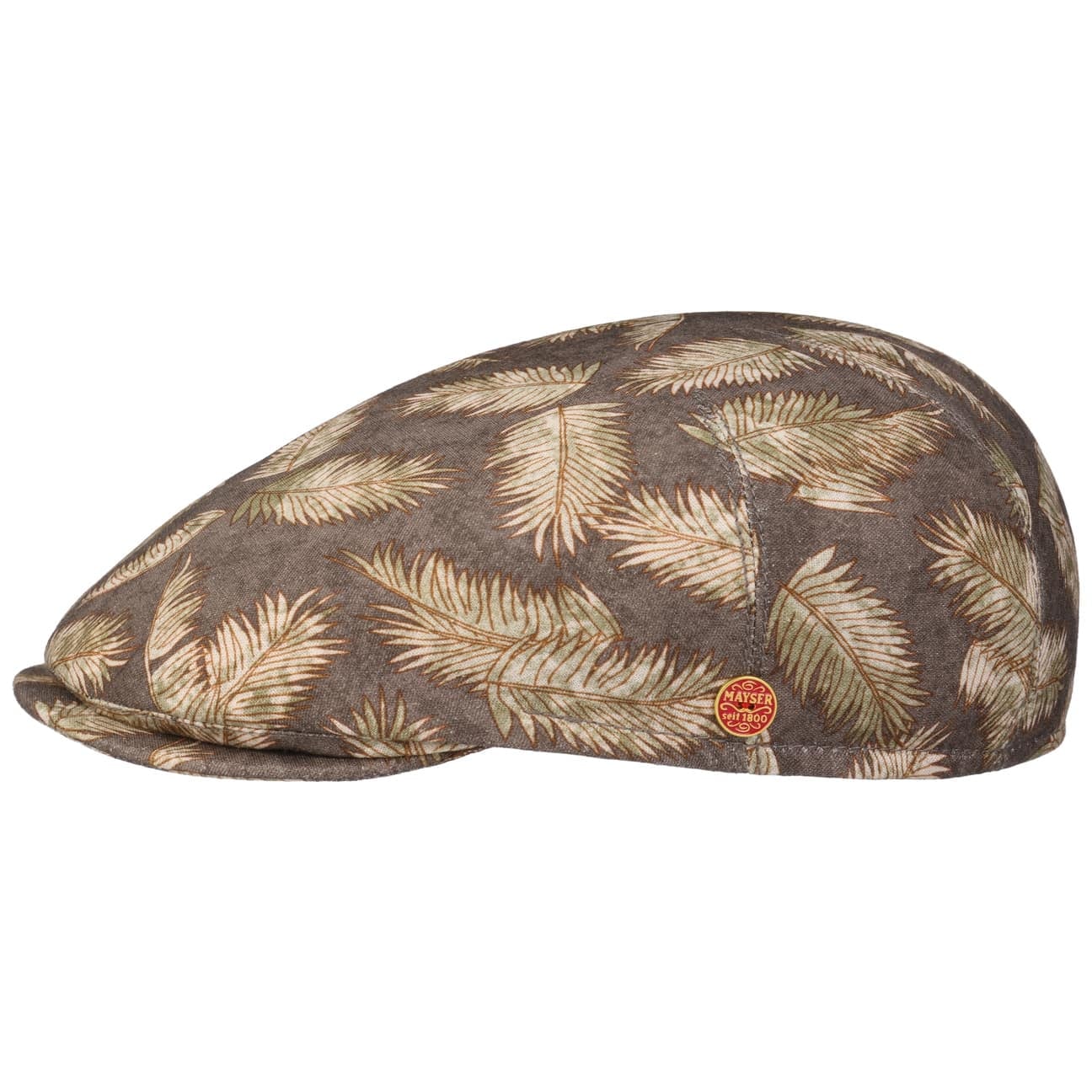 mayser-sidney-leaf-flatcap-sommer-flatcap-mit-blumenmuster-aus-leinen image 5