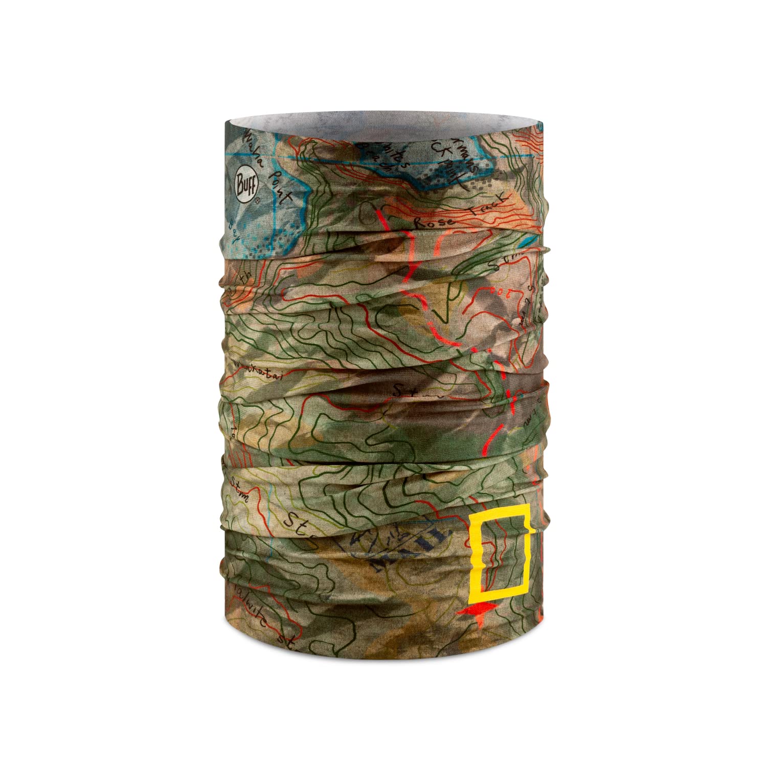 buff-national-geographic-original-tubular-anawhata-khaki-multifunktionstuch image 2