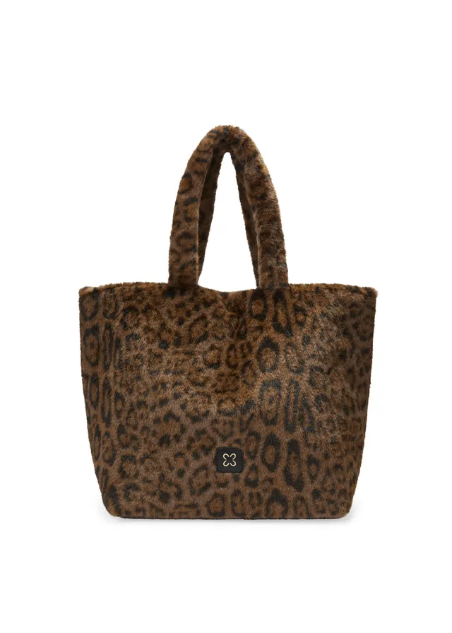 codello-shopper-aus-fake-fur-mit-leo-muster image 1