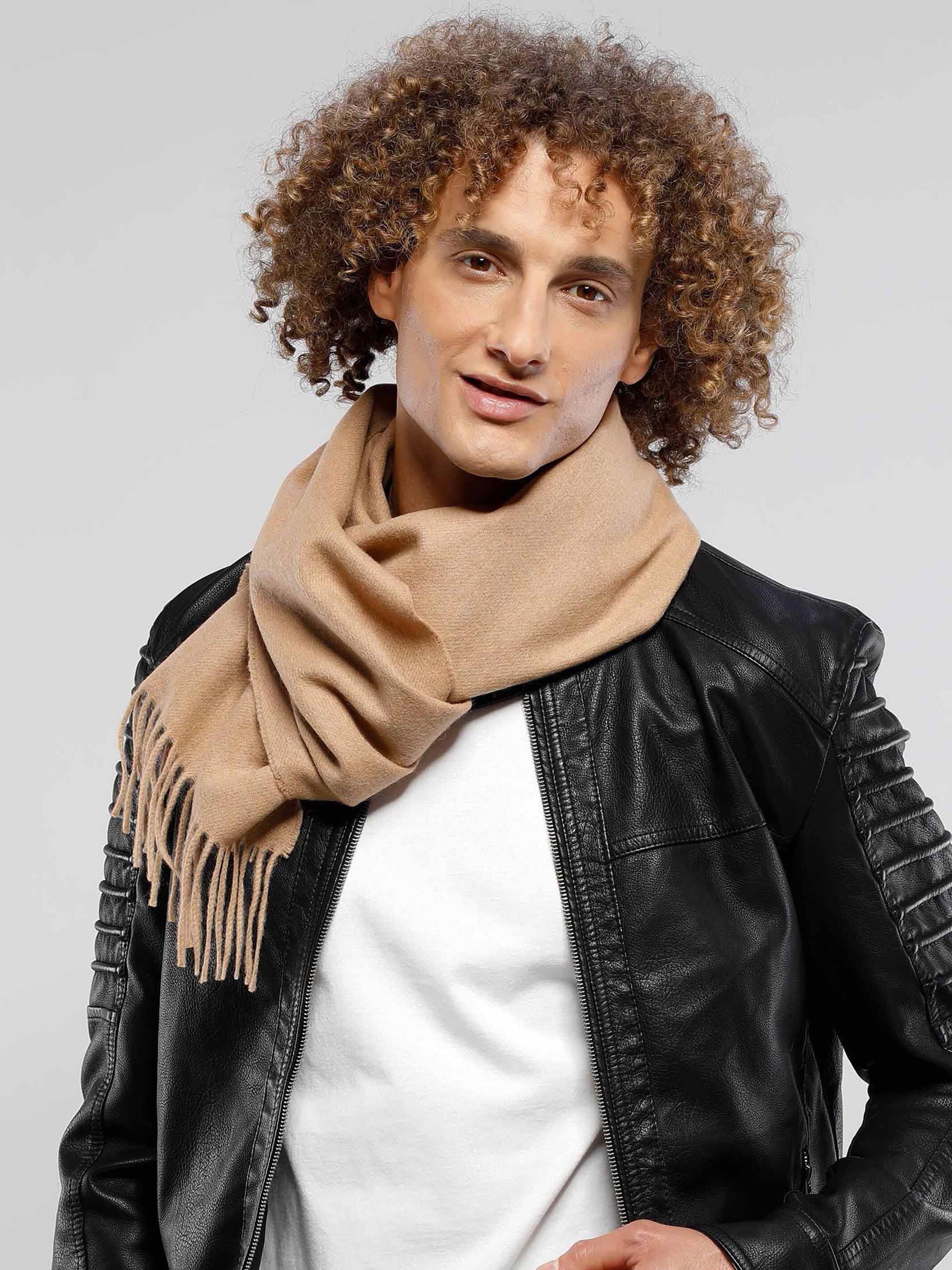 fraas-herren-schal-in-kaschmirmischung-unicolor-28-x-180-cm image 6