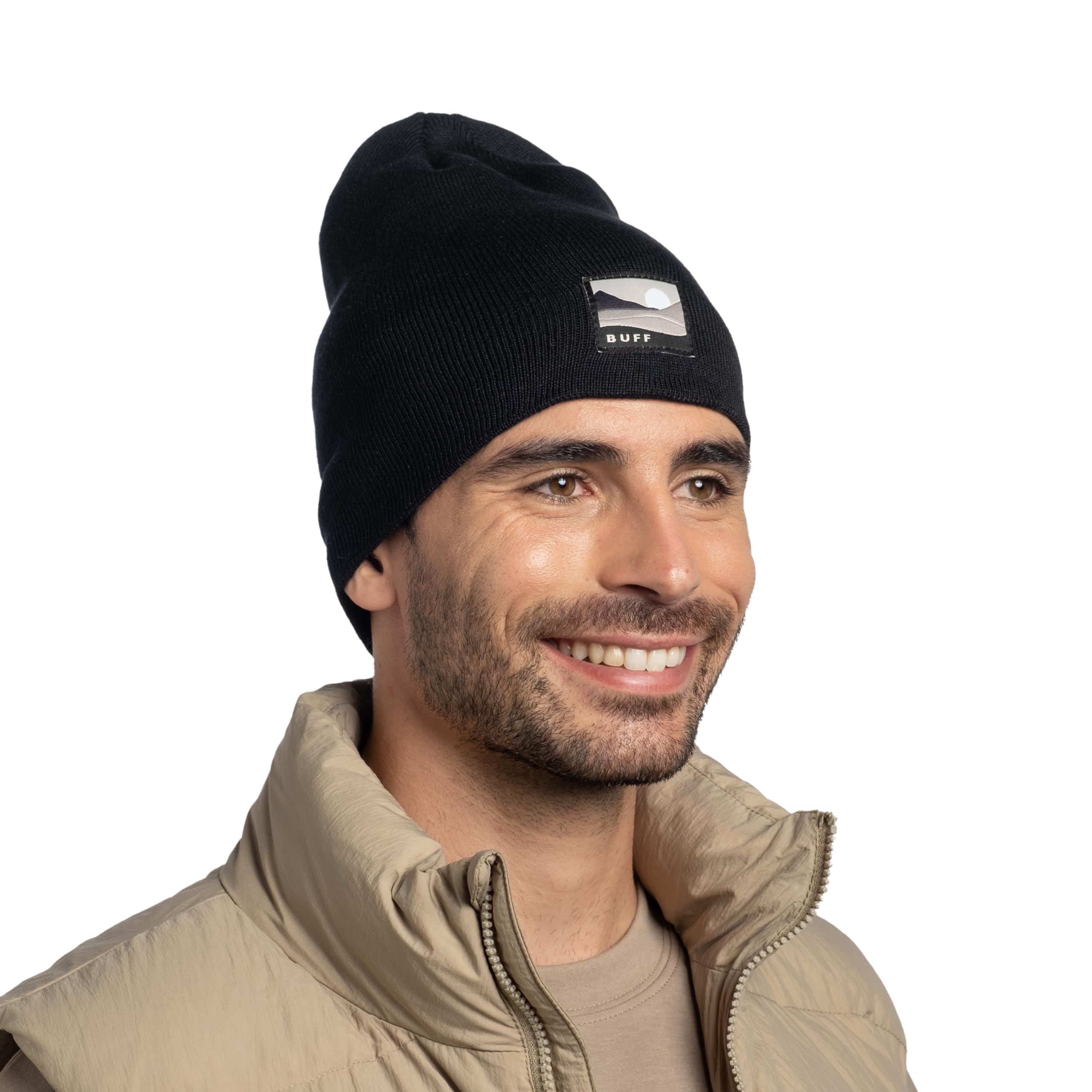 buff-strickm-tze-schwarz-unisex-erwachsene image 4