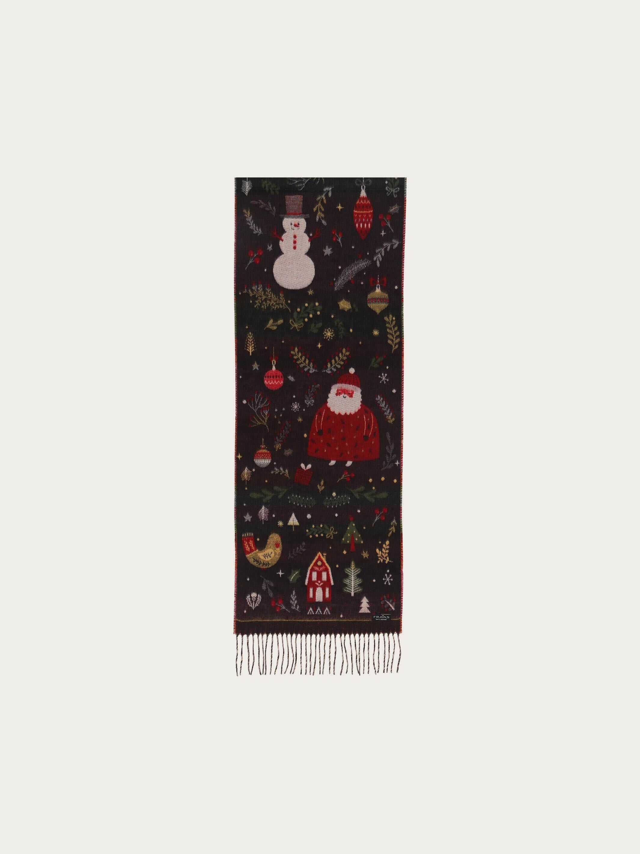 fraas-cashmink-schal-mit-weihnachts-design-35-x-200-cm image 8