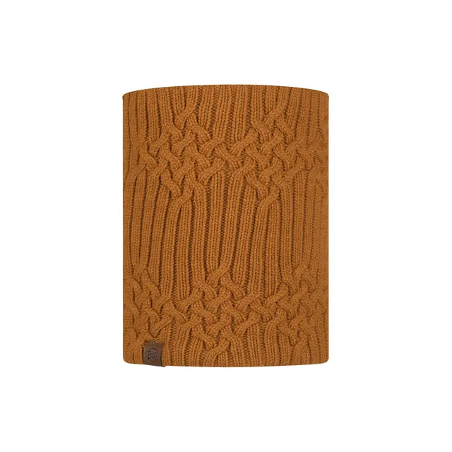 buff-knitted-fleece-neckwarmer-new-helle-mustard-unisex-einheitsgr-e image 1