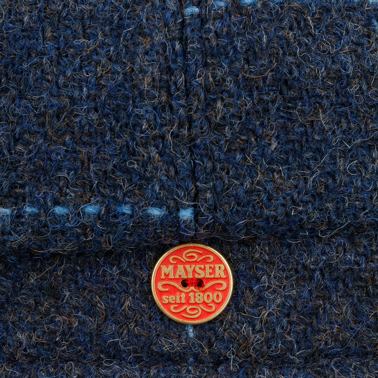 mayser-seven-premium-harris-tweed-flatcap-herren image 6
