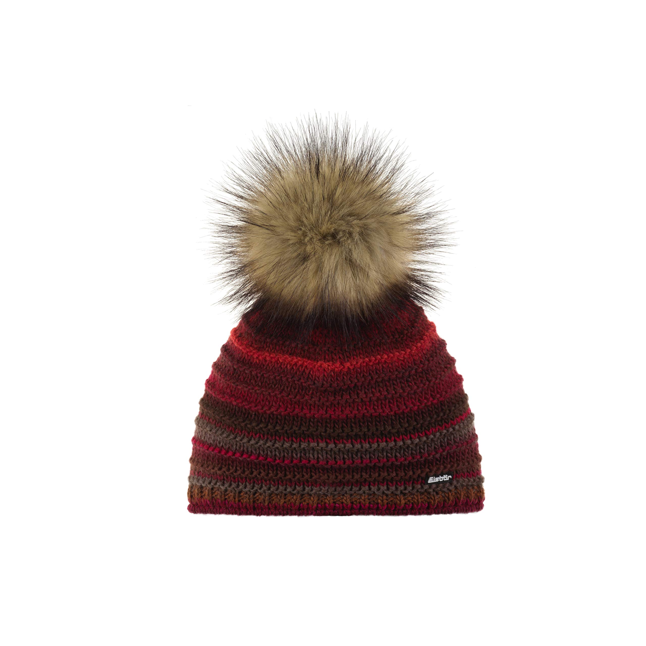 eisb-r-mikata-lux-m-damen-m-tze-mit-kunstfellpompon-und-fleecefutter image 7