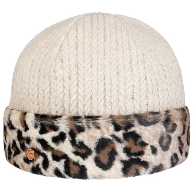 mayser-joyce-leo-m-tze-damen-beanie-tiermuster-mit-baumwollfutter image 1