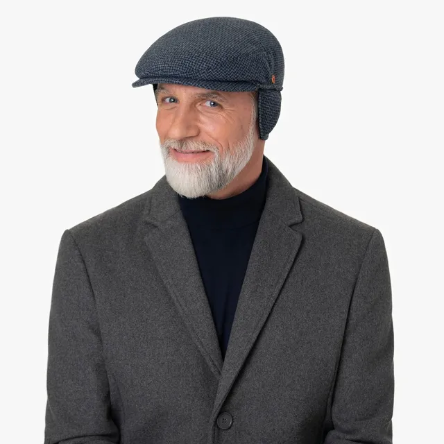 mayser-merlino-zigzag-flatcap-mit-ohrenklappen-herren image 1