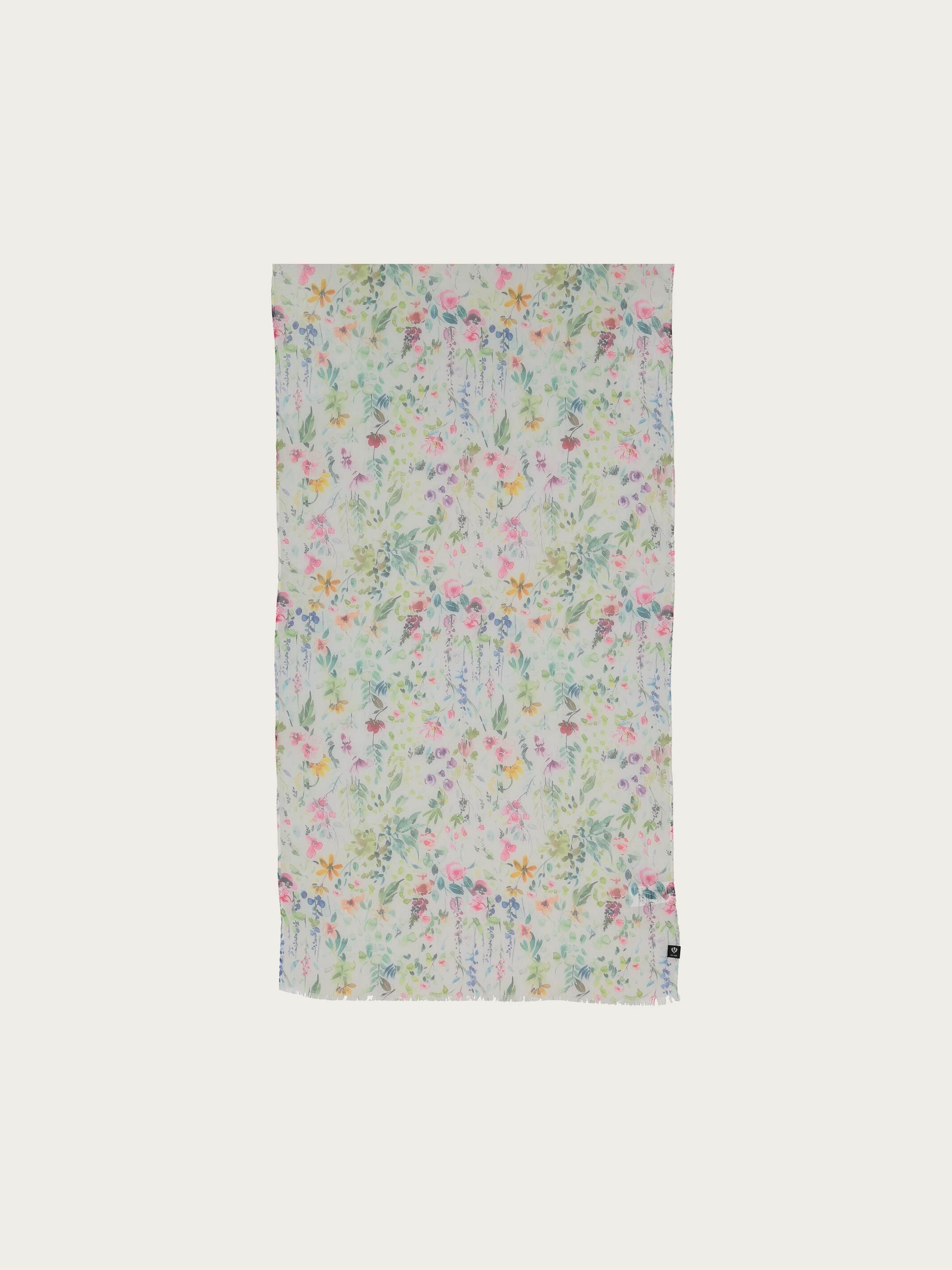 fraas-sustainability-edition-schal-blumen-design-50-x-180-cm-blau image 7