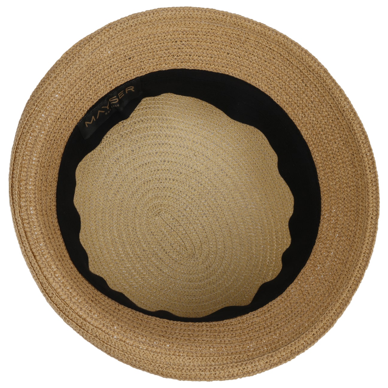 mayser-nanni-twotone-strohhut-damen-glockenhut-aus-papierstroh-faltbar image 4