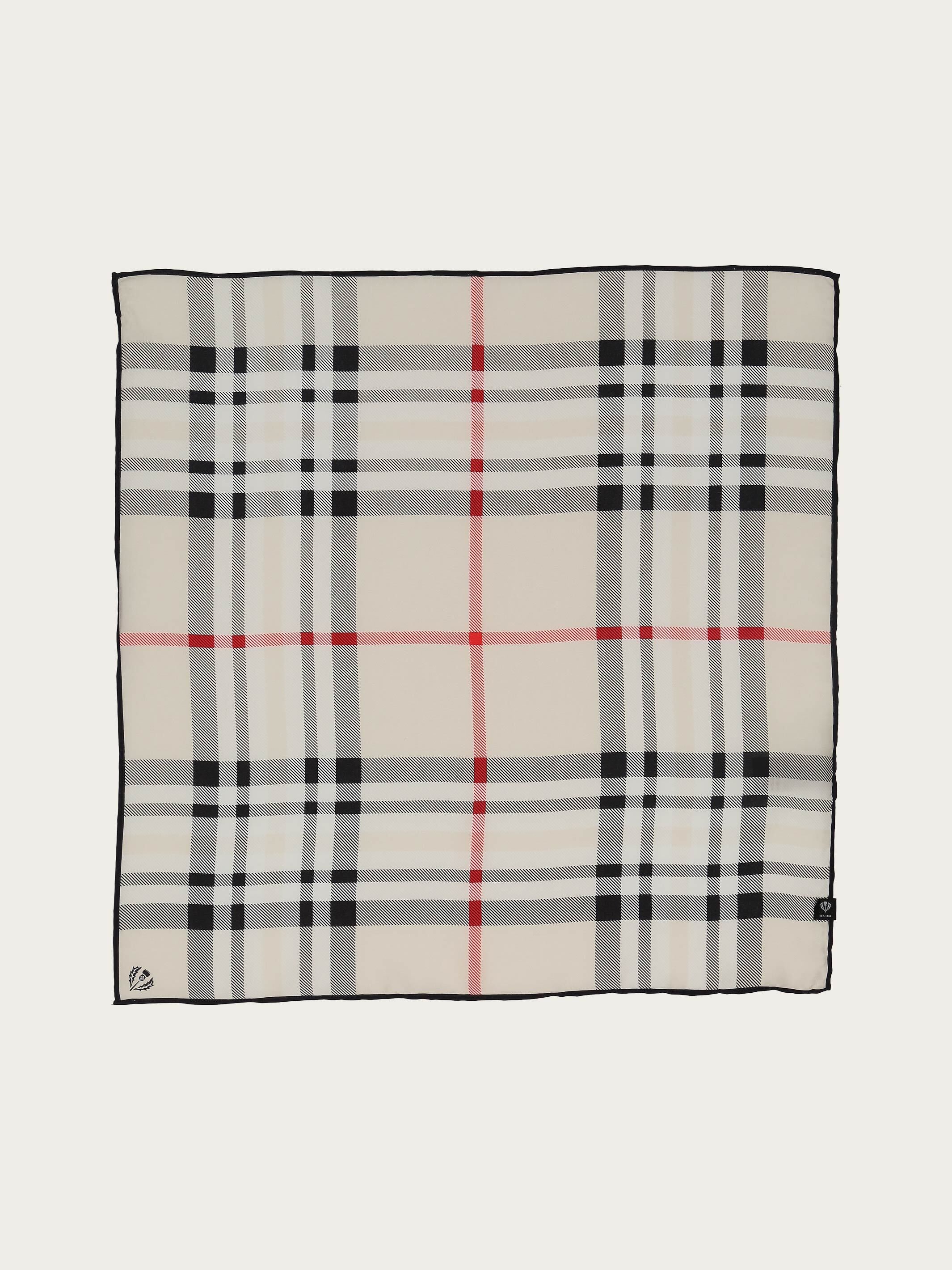 fraas-nickituch-fraas-plaid-karo-51-x-51-cm-tuch-aus-reiner-seide image 2