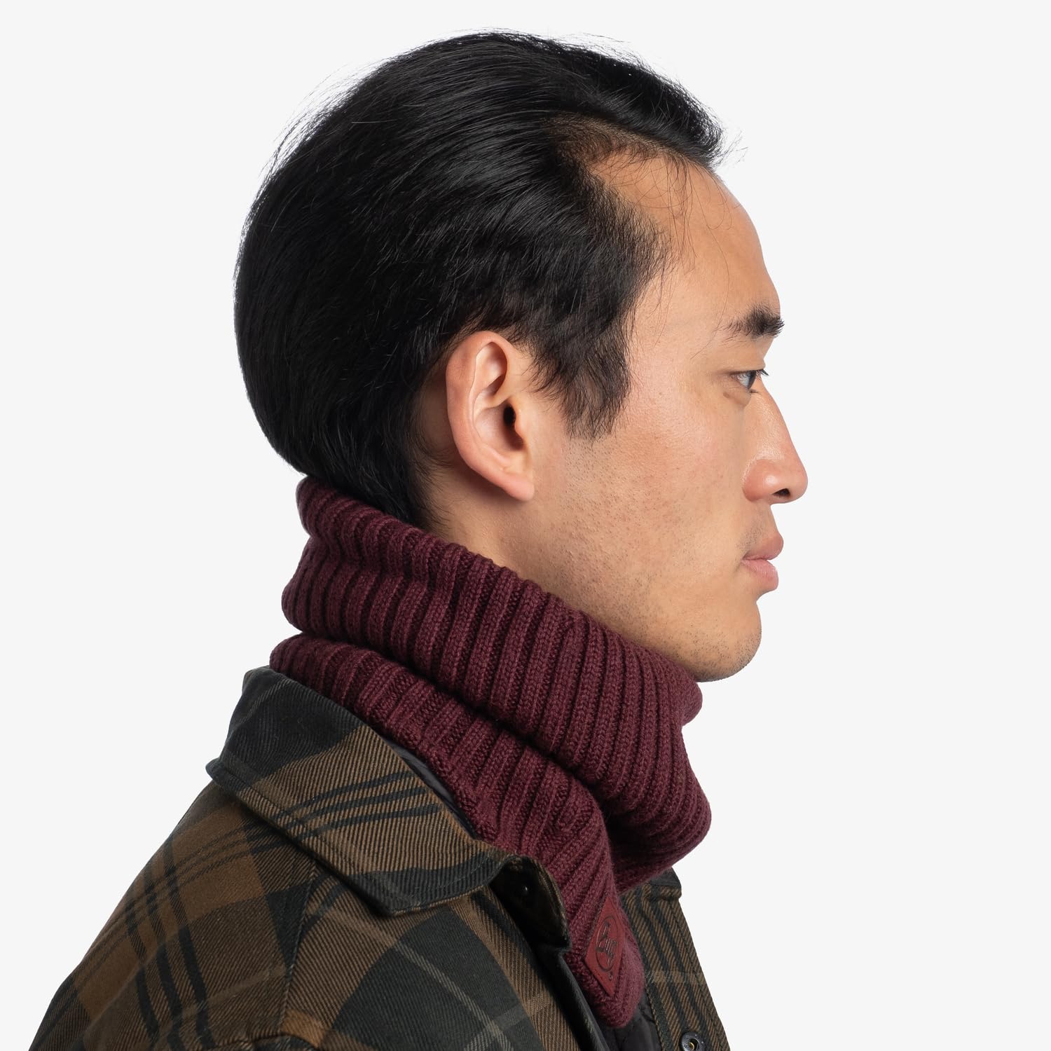 buff-norval-knitted-neckwarmer-schlauchschal-unisex-merino-mix image 4