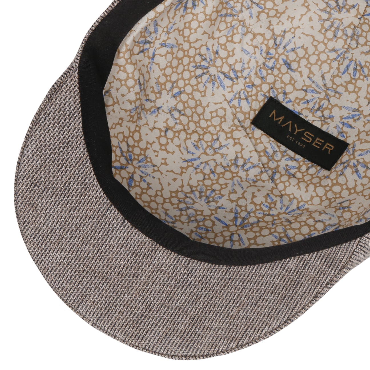 mayser-paddy-stripes-flatcap-schieberm-tze-aus-leinen image 4