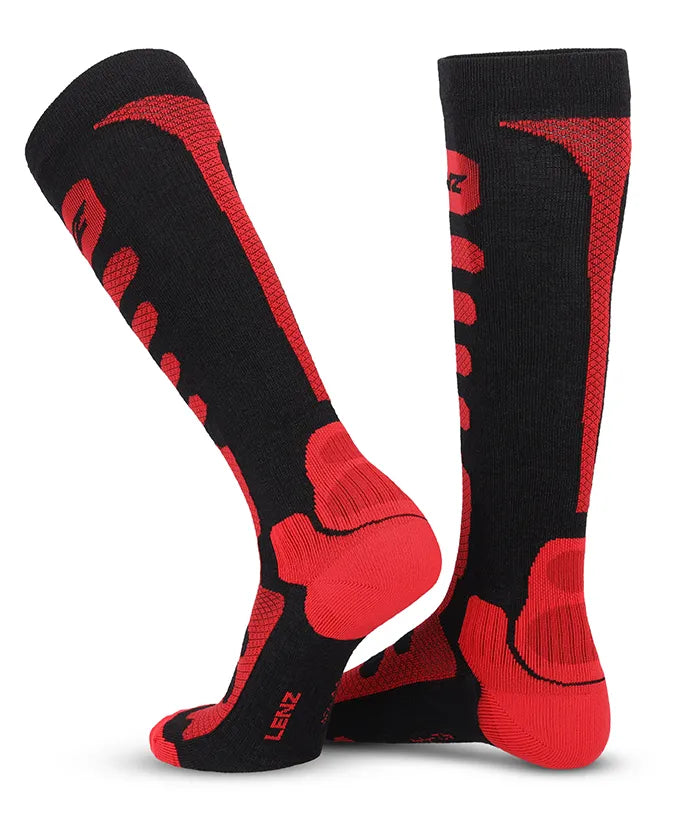 lenz-free-tour-1-0-kniehoch-unisex-skitouren-und-freeridesocken-merino-softtec-s image 2
