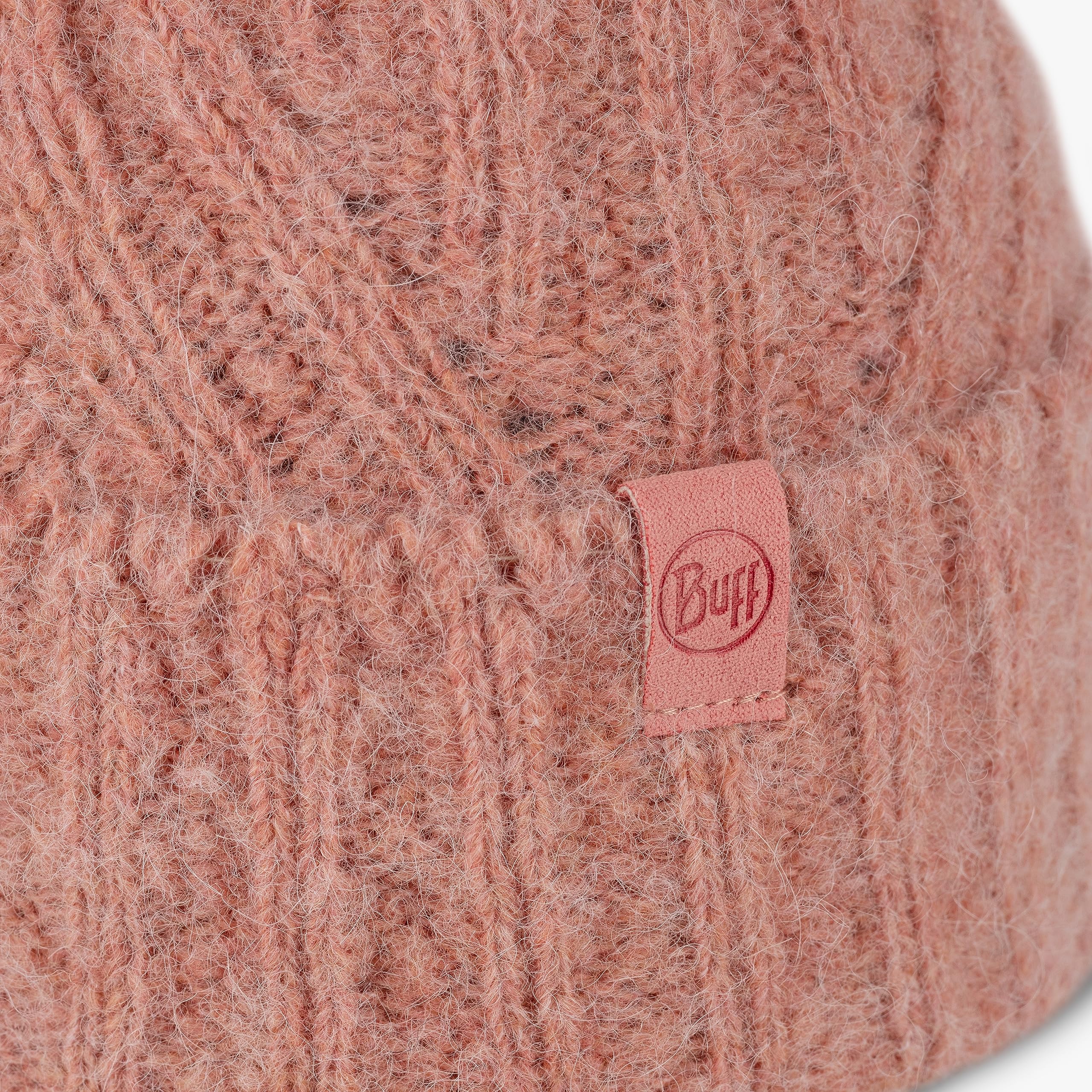 buff-knitted-nerla-strickm-tze-mit-bommel-alpaka-wollmischung-unisex image 4