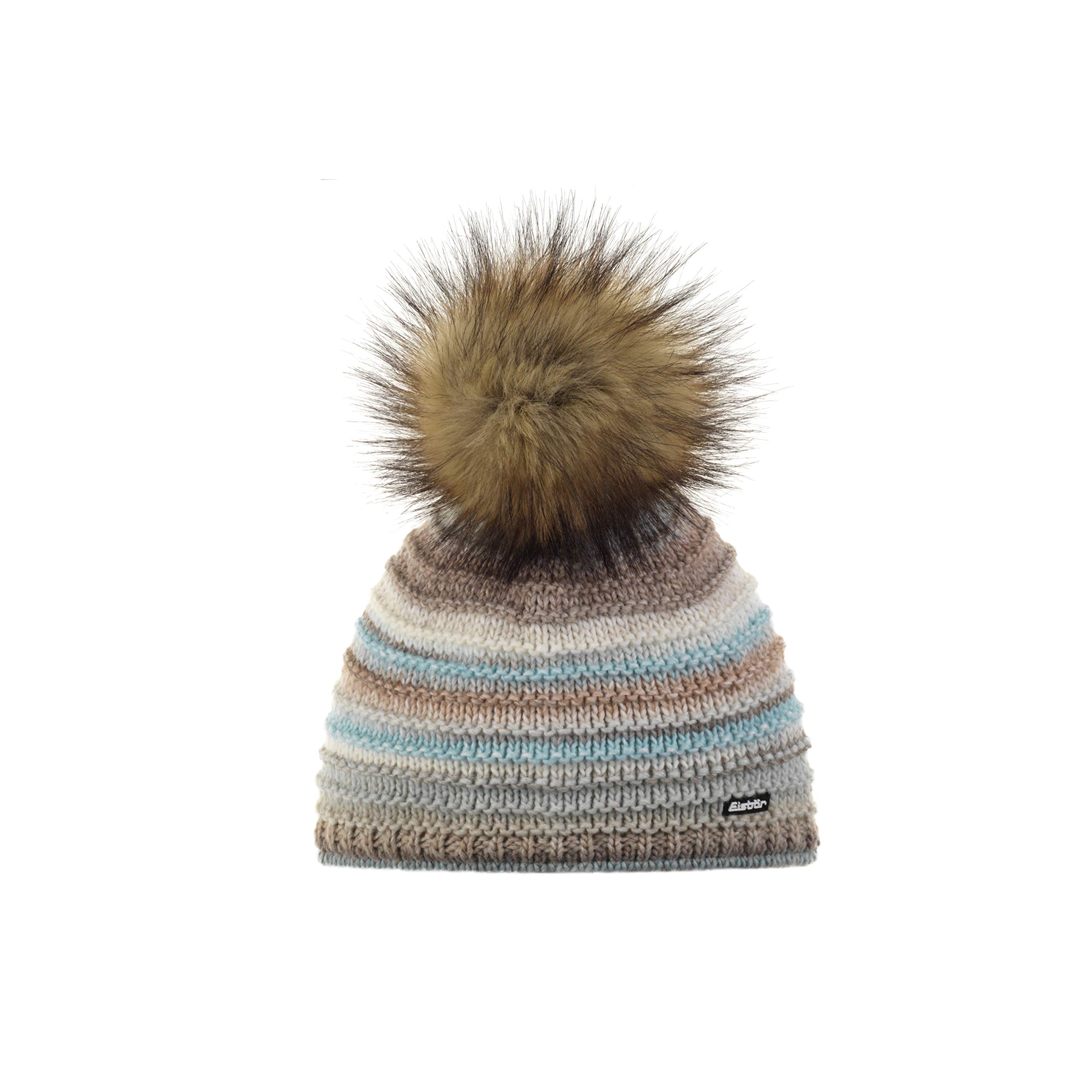 eisb-r-mikata-lux-m-damen-m-tze-mit-kunstfellpompon-und-fleecefutter image 5