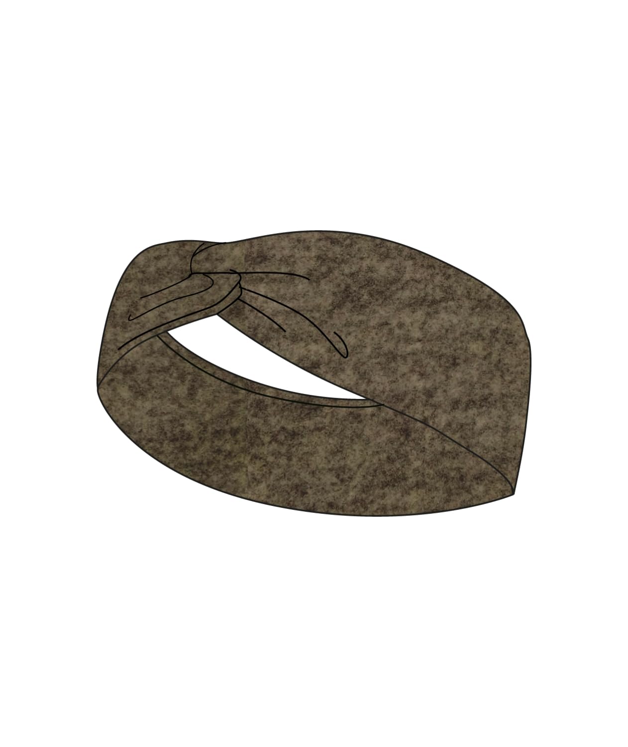 buff-merino-fleece-stirnband-unisex-headband-aus-merino image 4