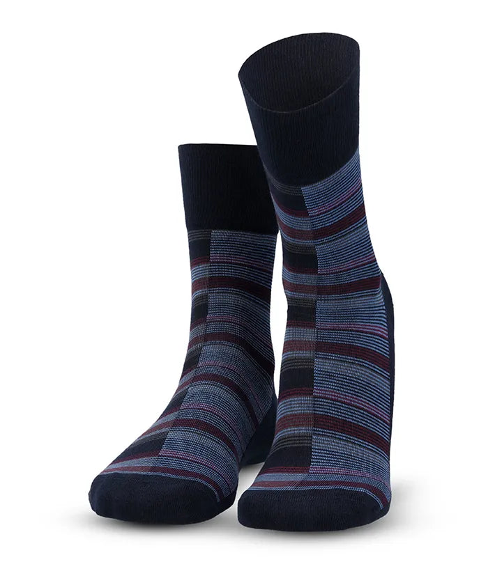 lenz-soft-touch-herren-socken-multi-streifen image 5