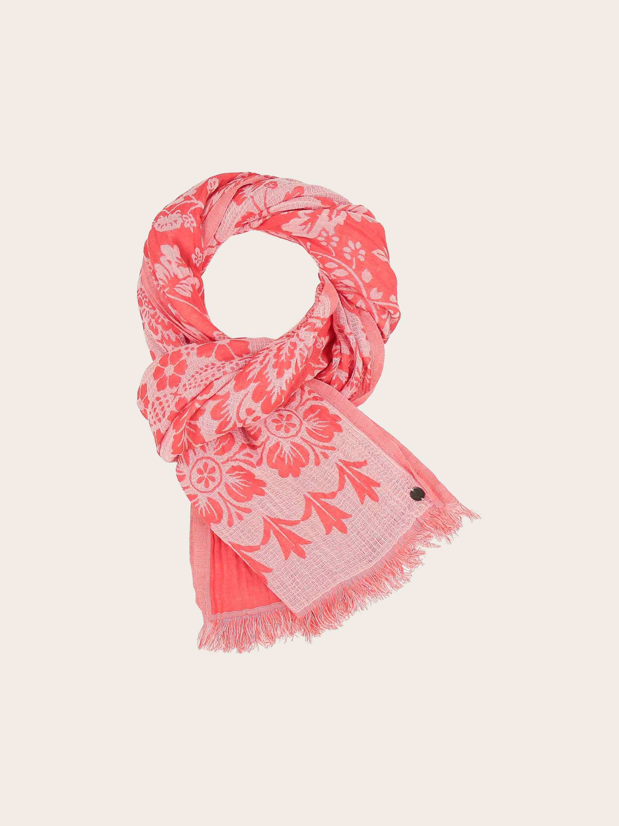 fraas-sustainability-edition-schal-damast-floral-double-face-bio-baumwolle-70-x- image 8