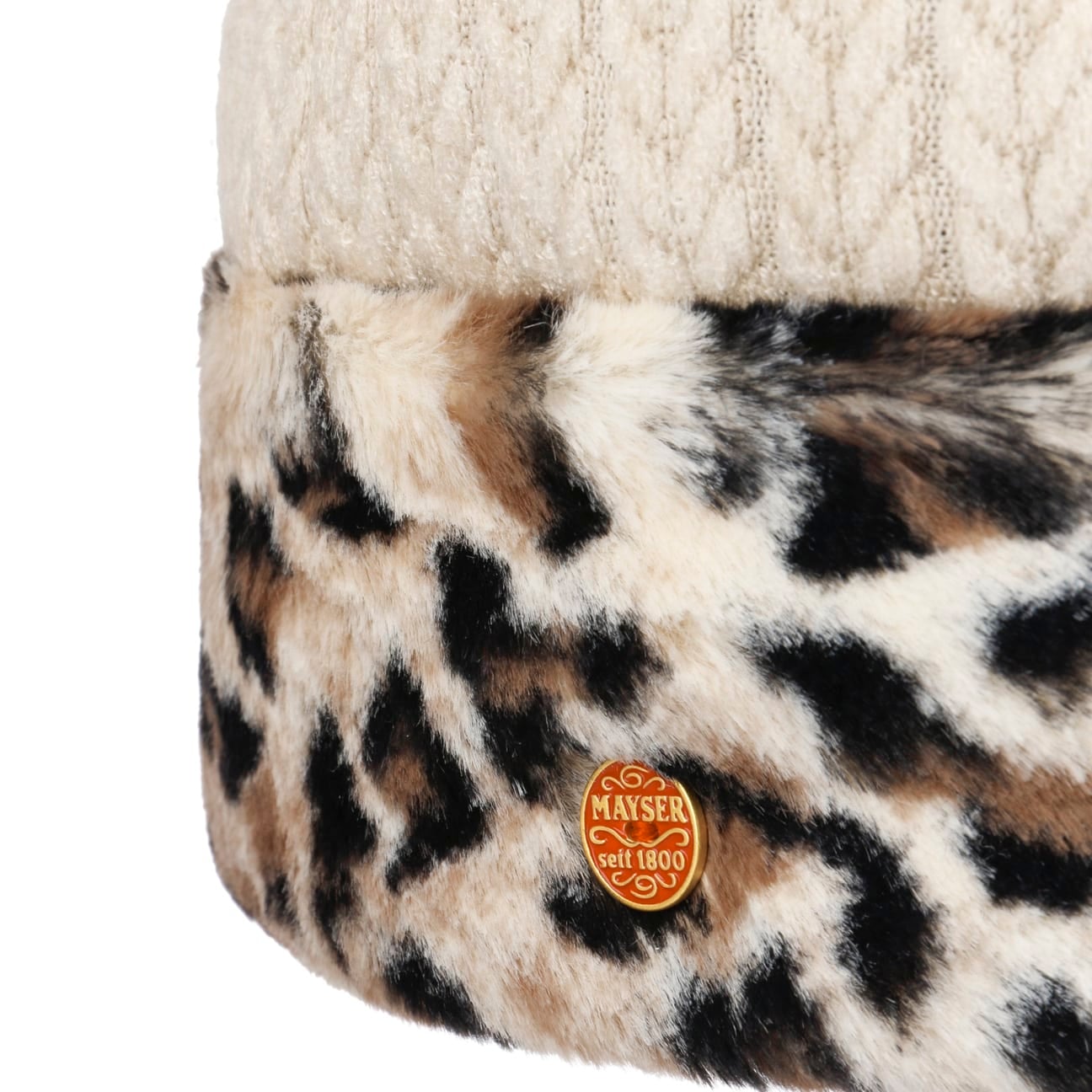 mayser-joyce-leo-m-tze-damen-beanie-tiermuster-mit-baumwollfutter image 3