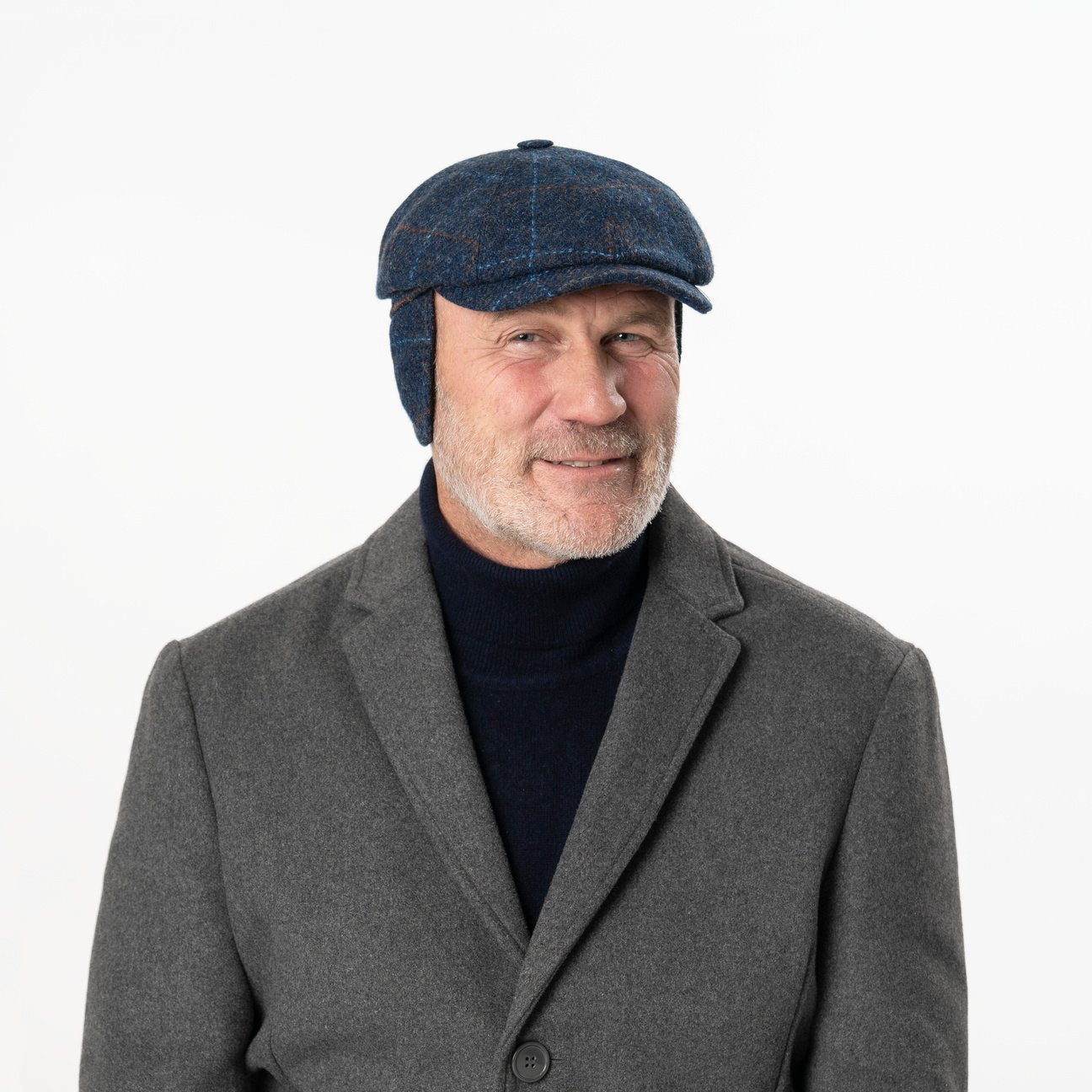 mayser-seven-premium-harris-tweed-flatcap-herren image 1