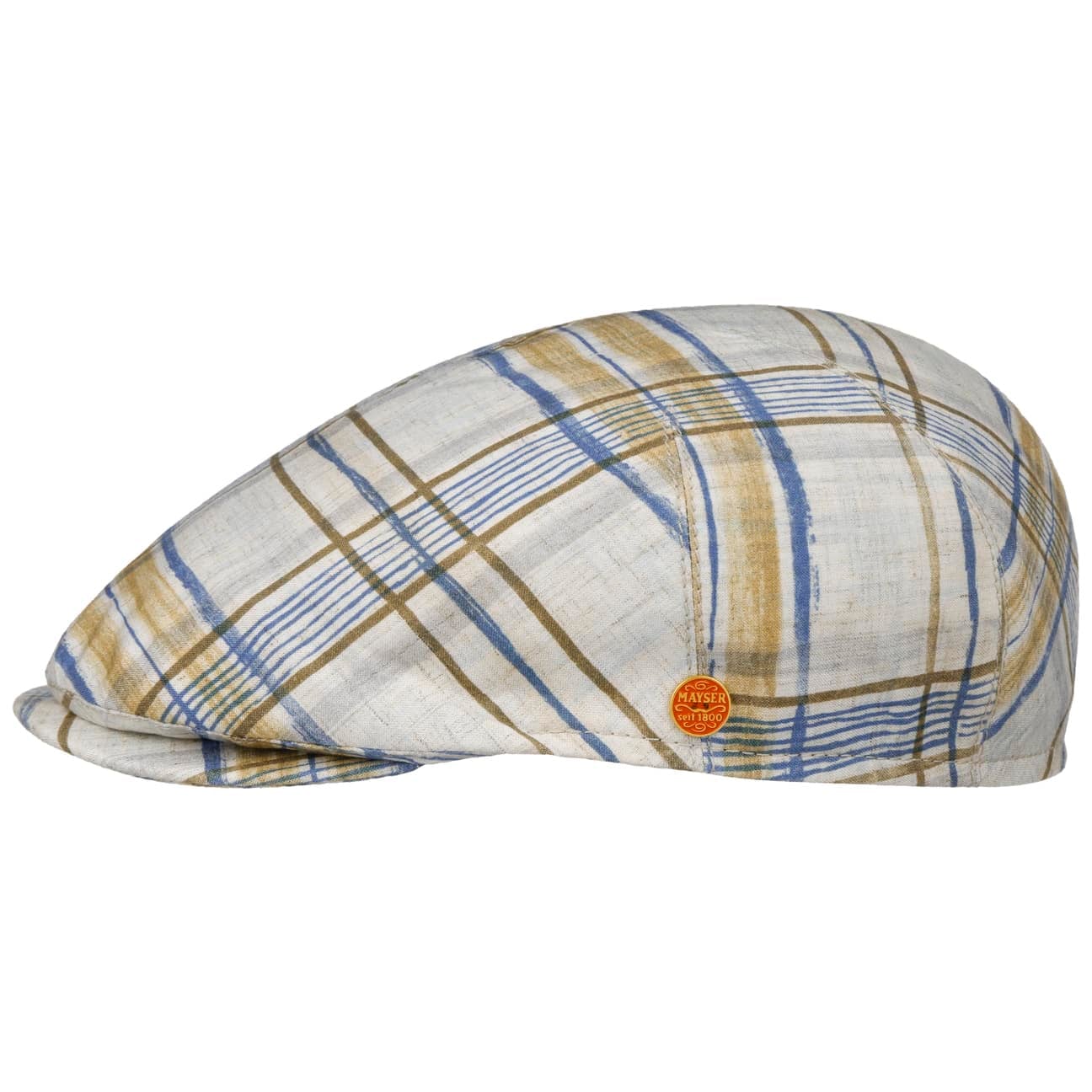mayser-sidney-amsterdam-check-flatcap-schieberm-tze image 2