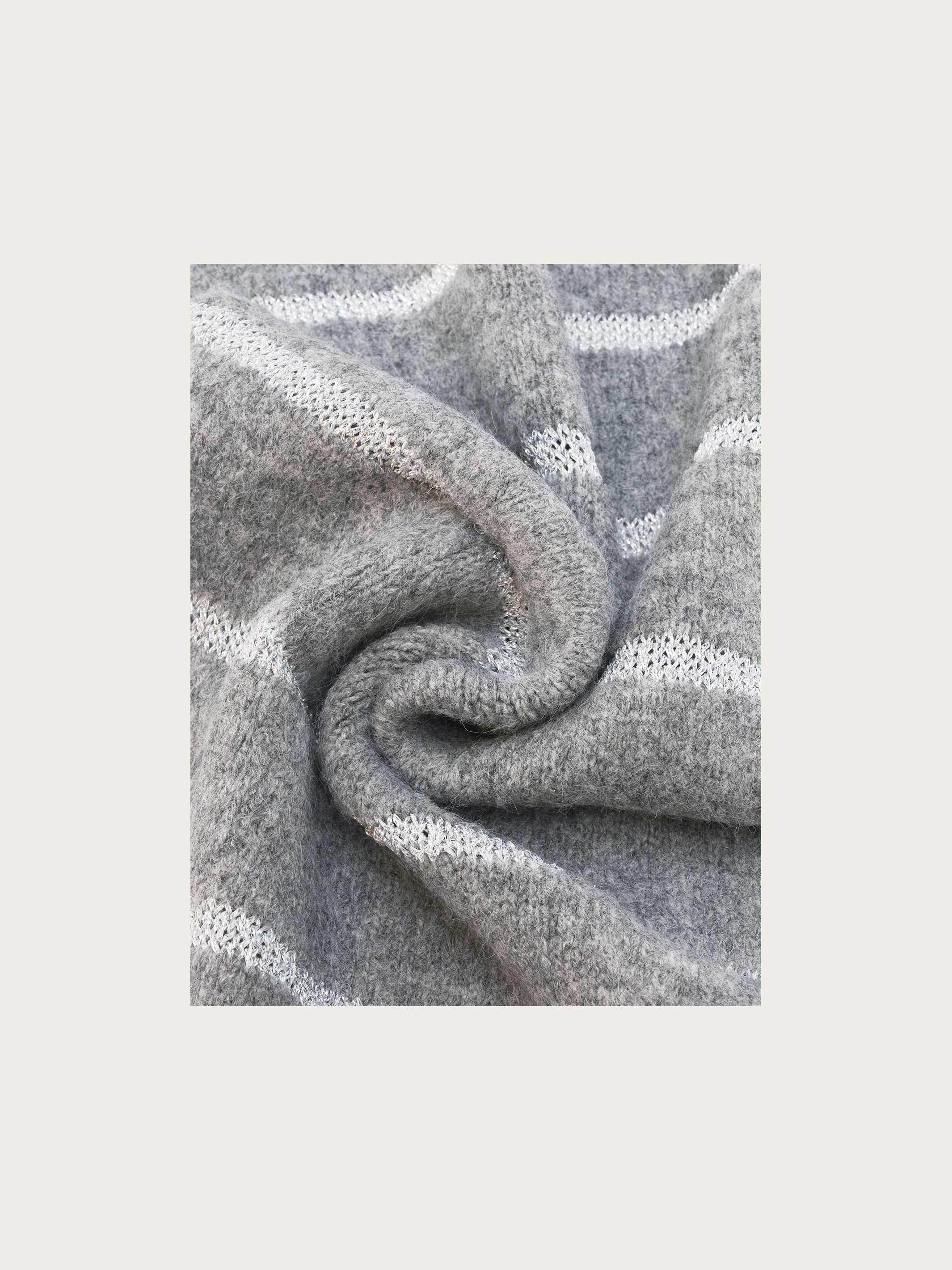 fraas-sustainability-edition-strickschal-glitzer-streifen-30-x-180-cm image 8