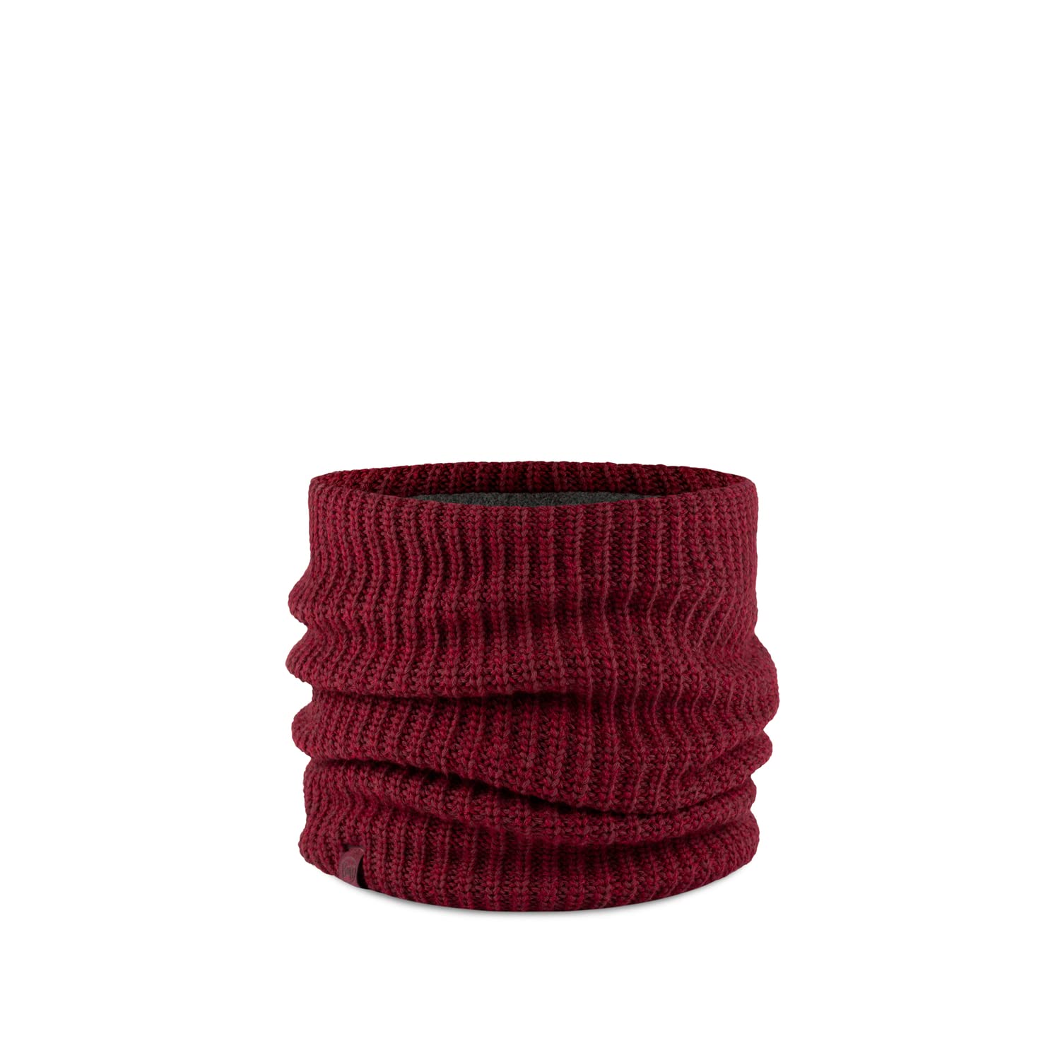 buff-knitted-polar-schlauchschal-vaed-mahogany image 2