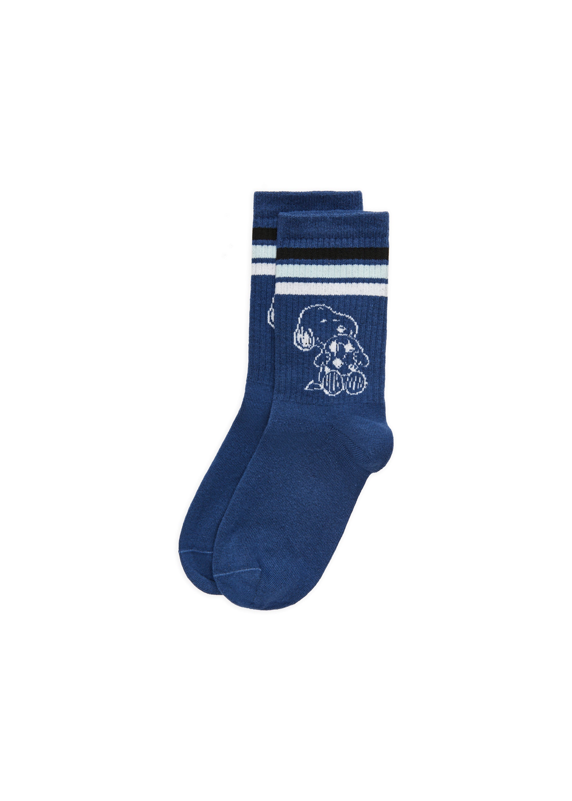 codello-snoopy-fu-ball-limited-edition-socken-wei-dunkelblau image 2