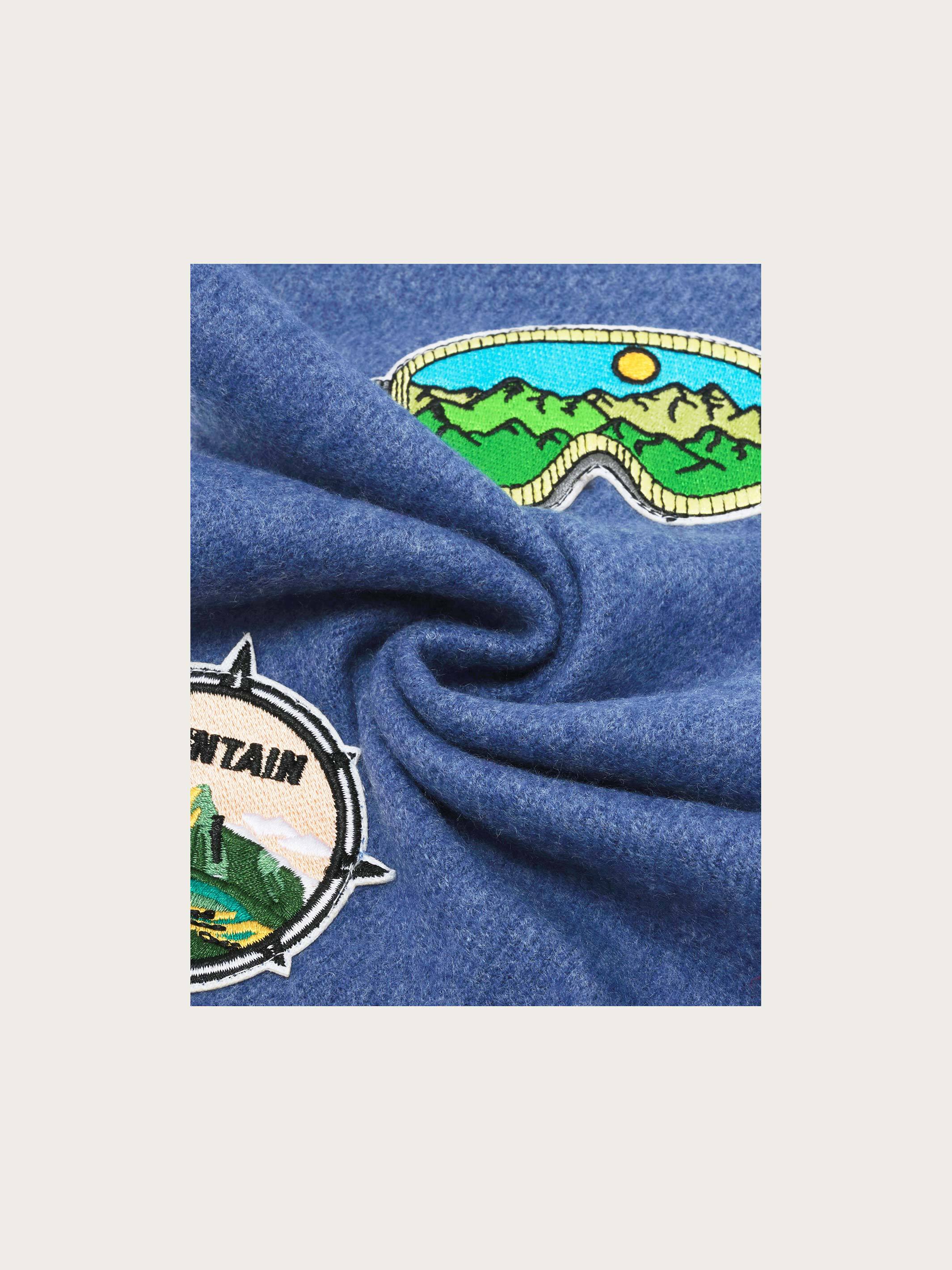 fraas-schmaler-schal-retro-patches-18x196-cm-damen image 4