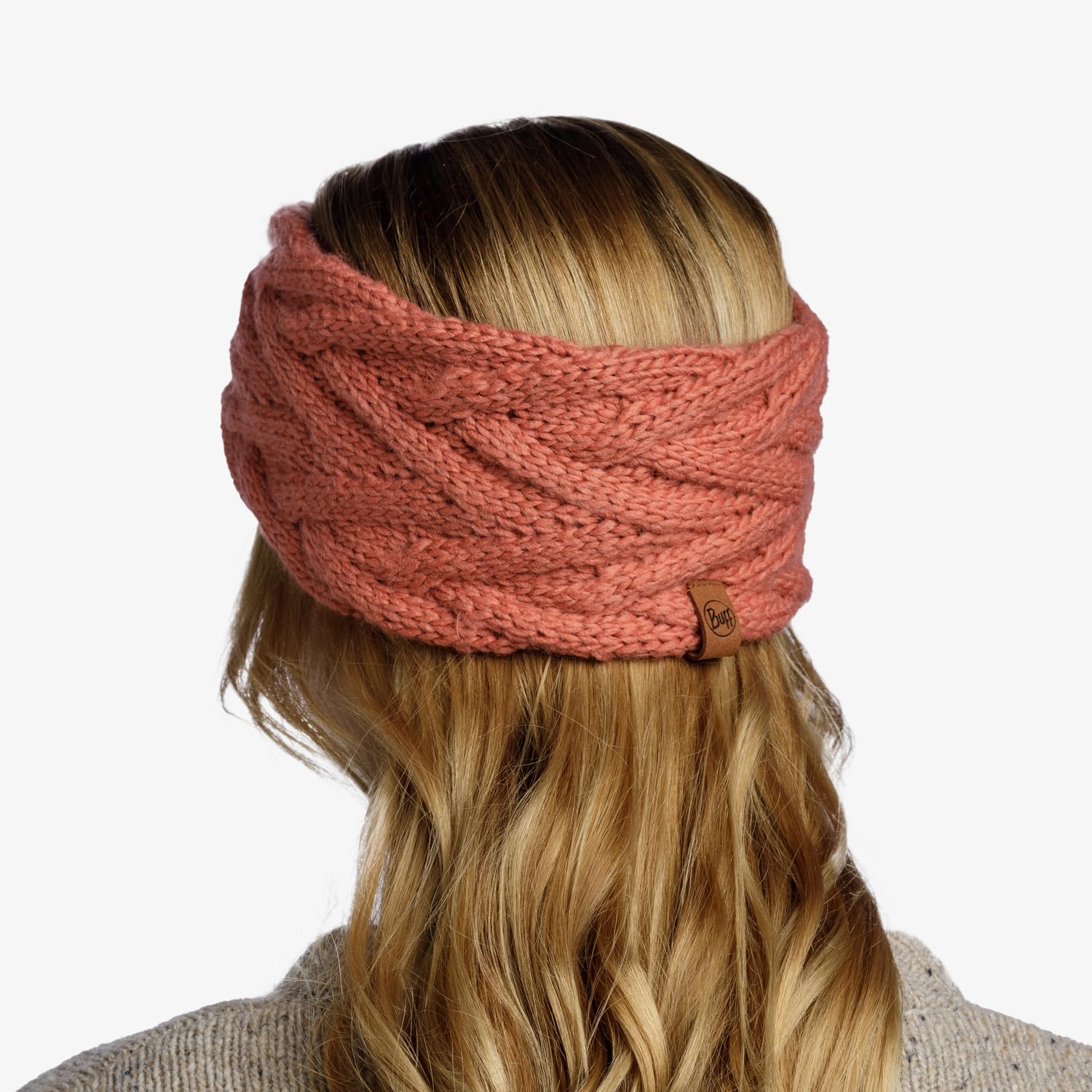 buff-knitted-stirnband-crimson-red-unisex-erwachsene image 5
