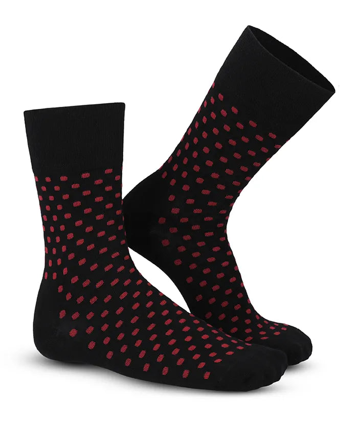 lenz-soft-touch-herren-socken-rote-punkte image 5