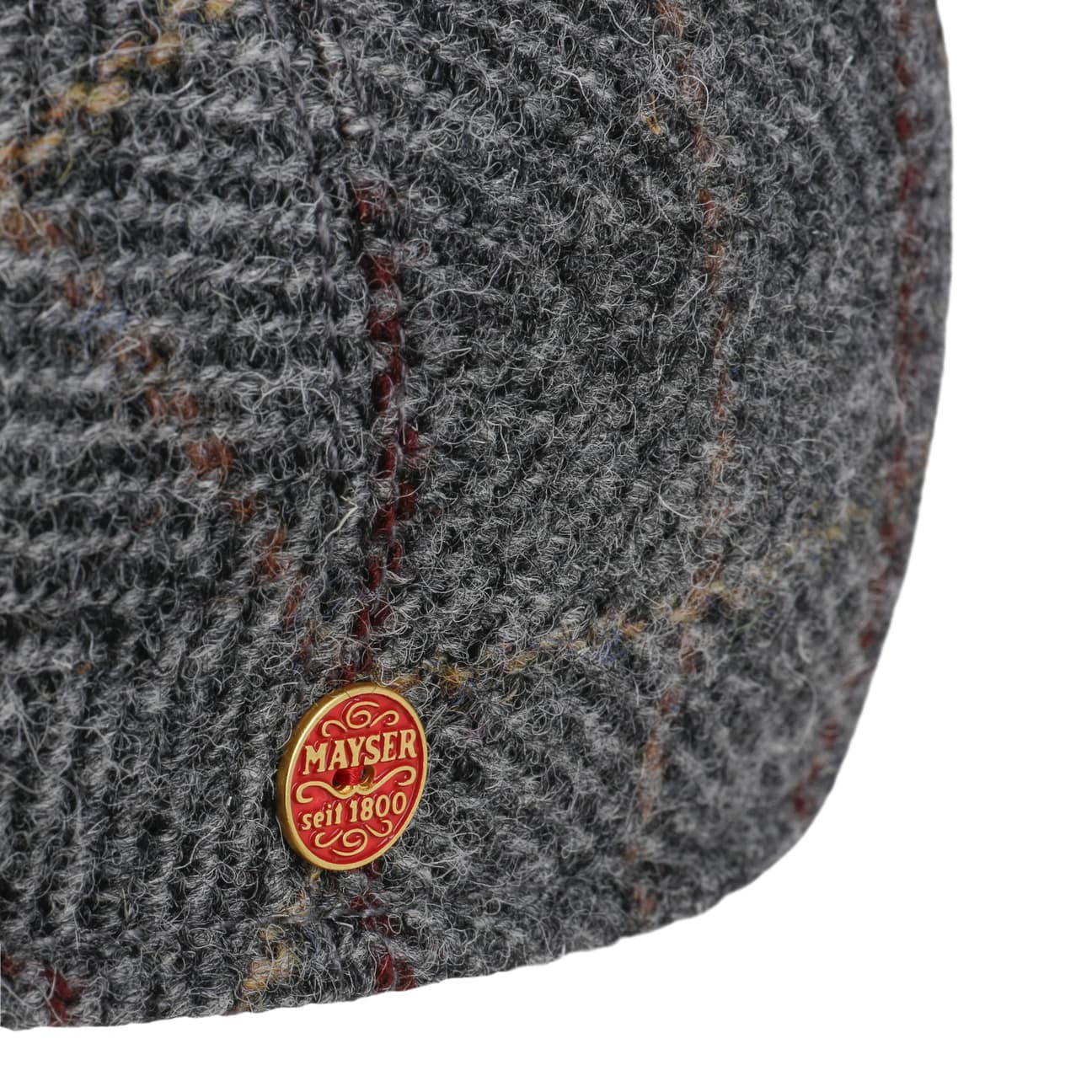 mayser-sidney-new-harris-tweed-flatcap-schieberm-tze-aus-schurwolle-f-r-herren image 5