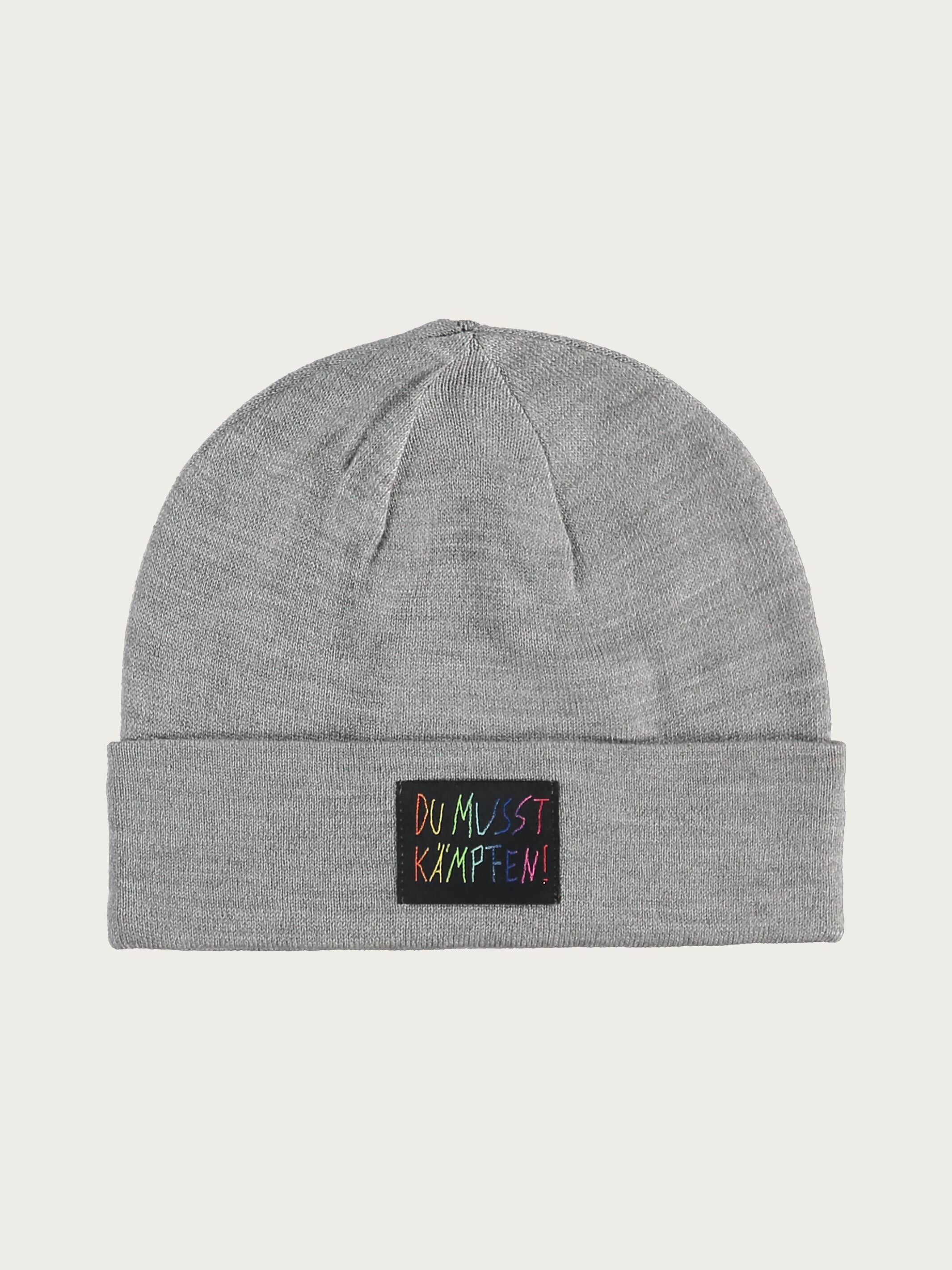 fraas-strickm-tze-du-musst-k-mpfen-beanie-mit-aufn-her image 2