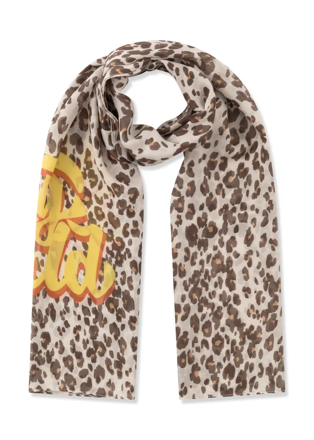 codello-schal-aus-recyceltem-polyester-mit-leo-print-stay-wild image 1