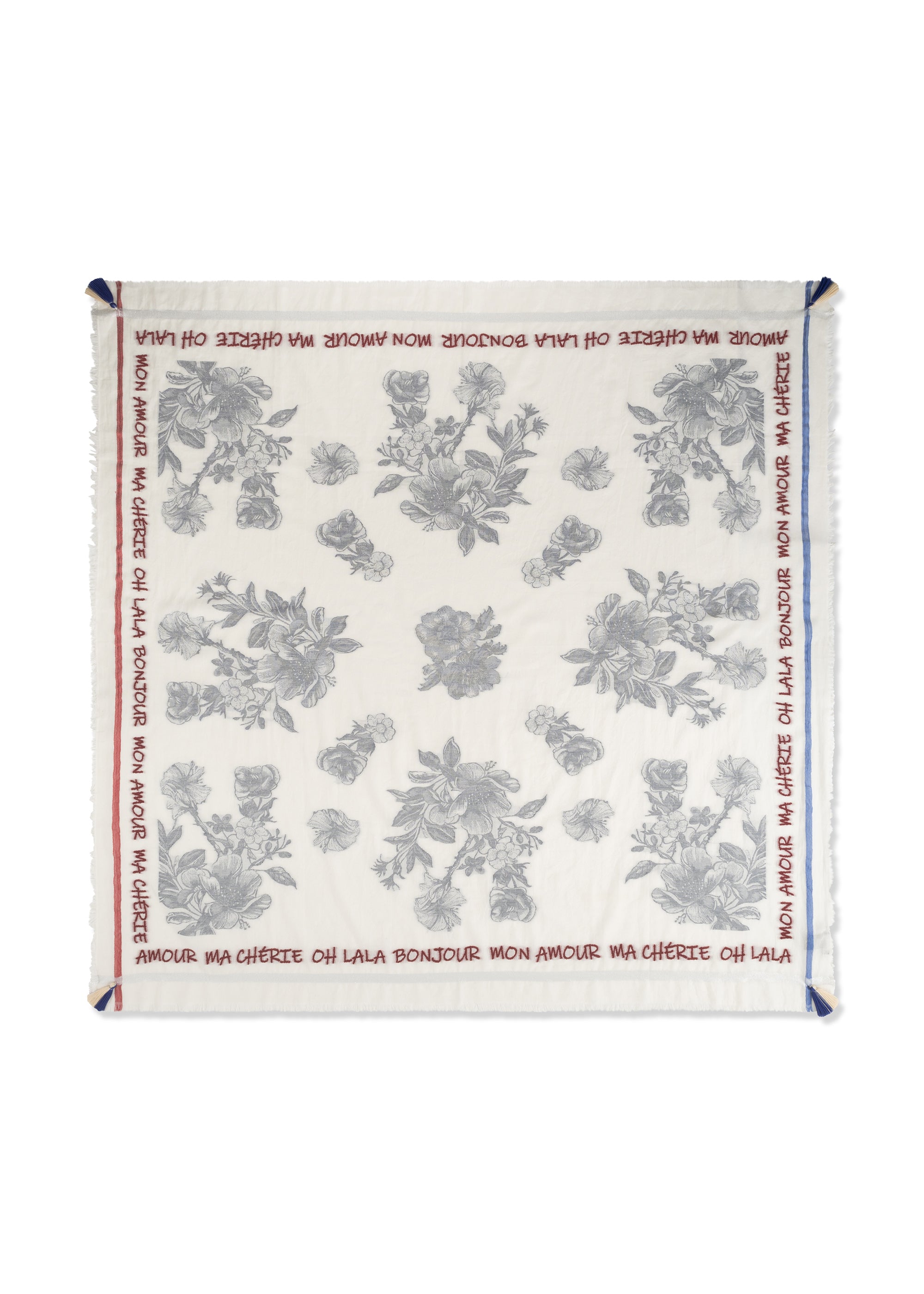 codello-jacquard-tuch-aus-baumwoll-mix-mit-blumenmuster image 1